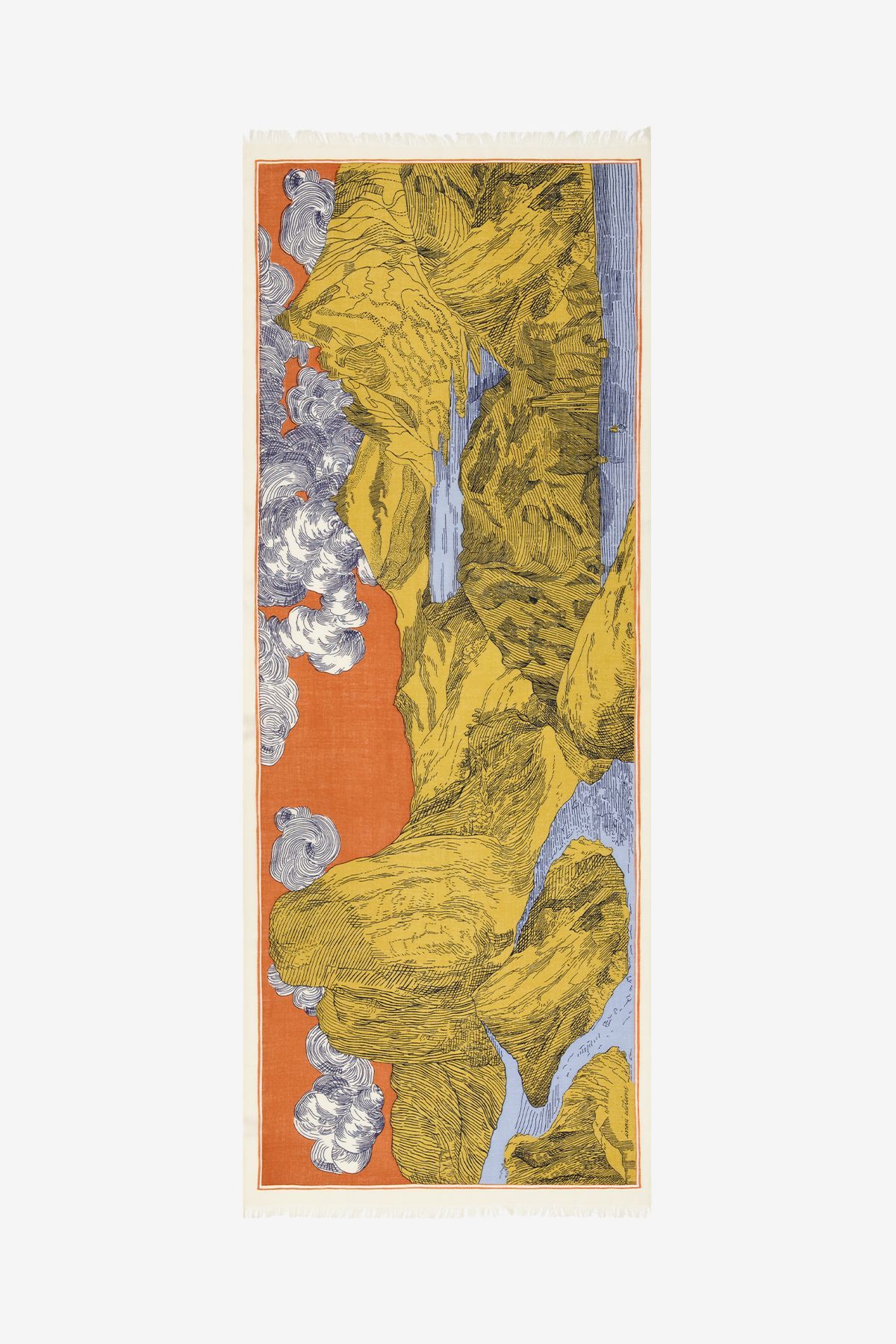 Scarf 70 - Montana - Orange