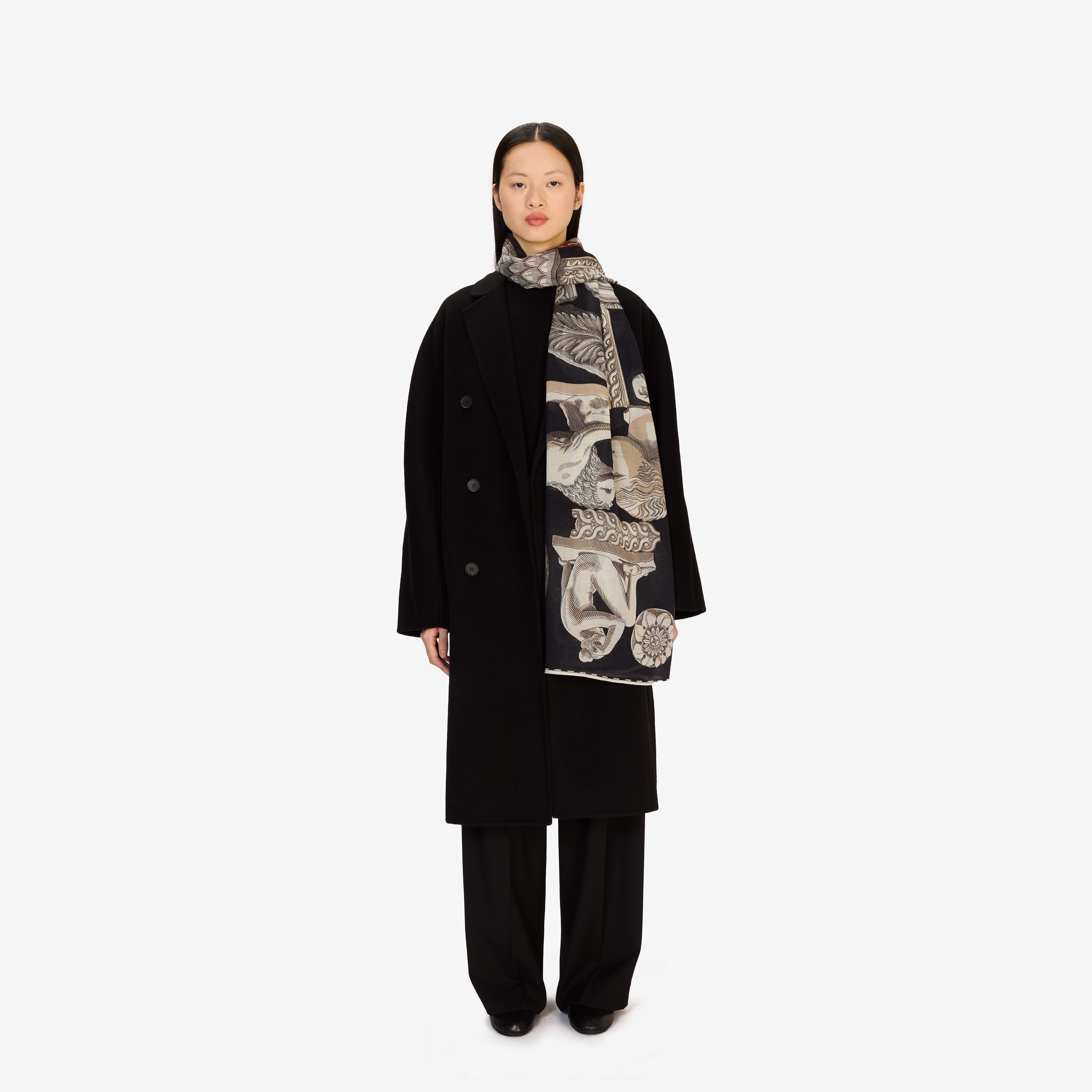 Scarf 80 - Archives - Black
