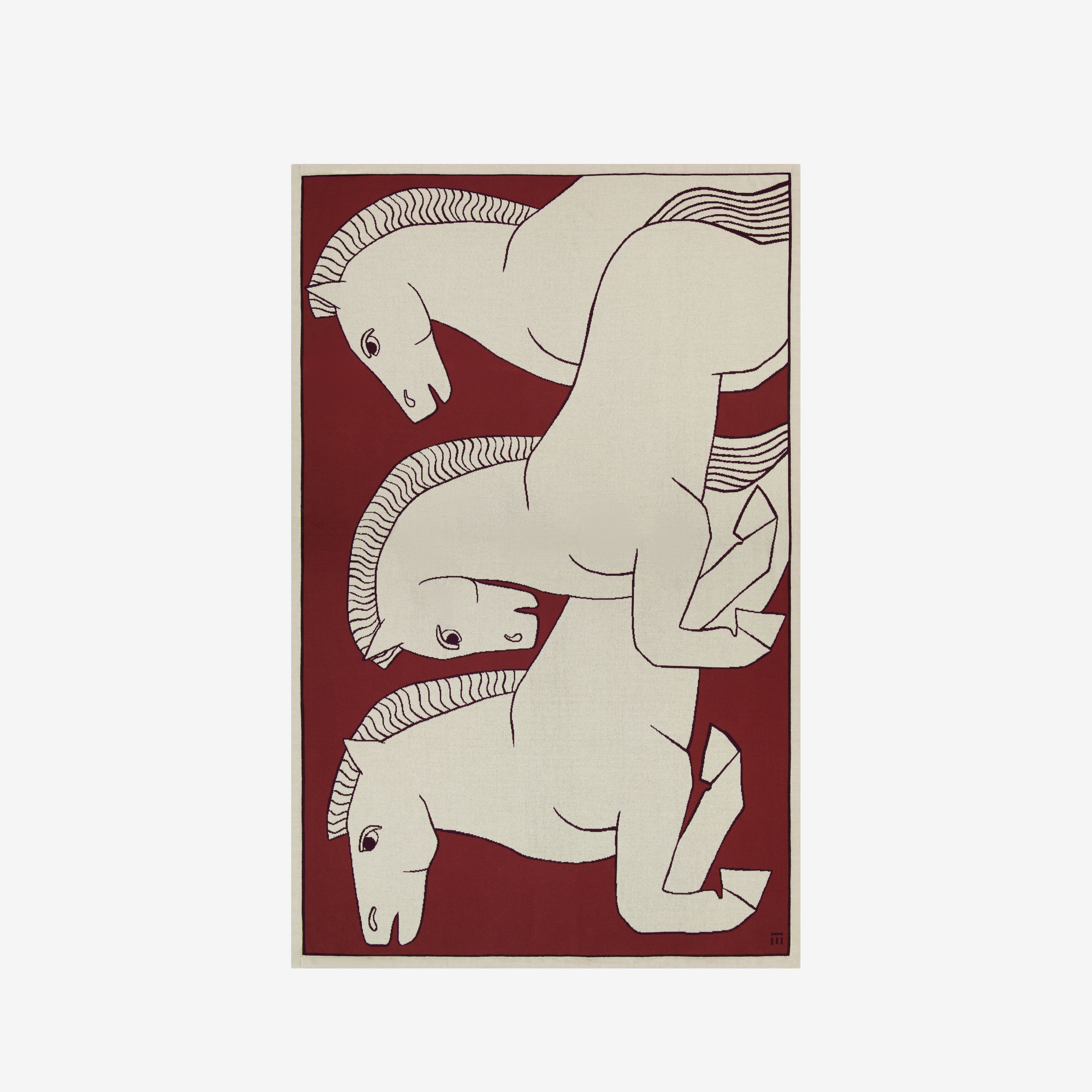 Blanket 130 - Cavale - Burgundy
