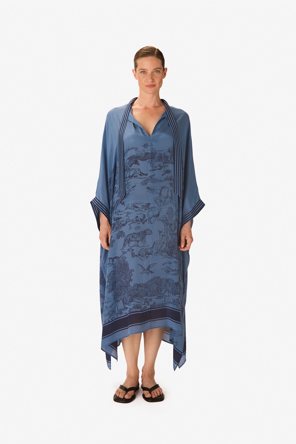 Kaftan Long - Reverie - Navy