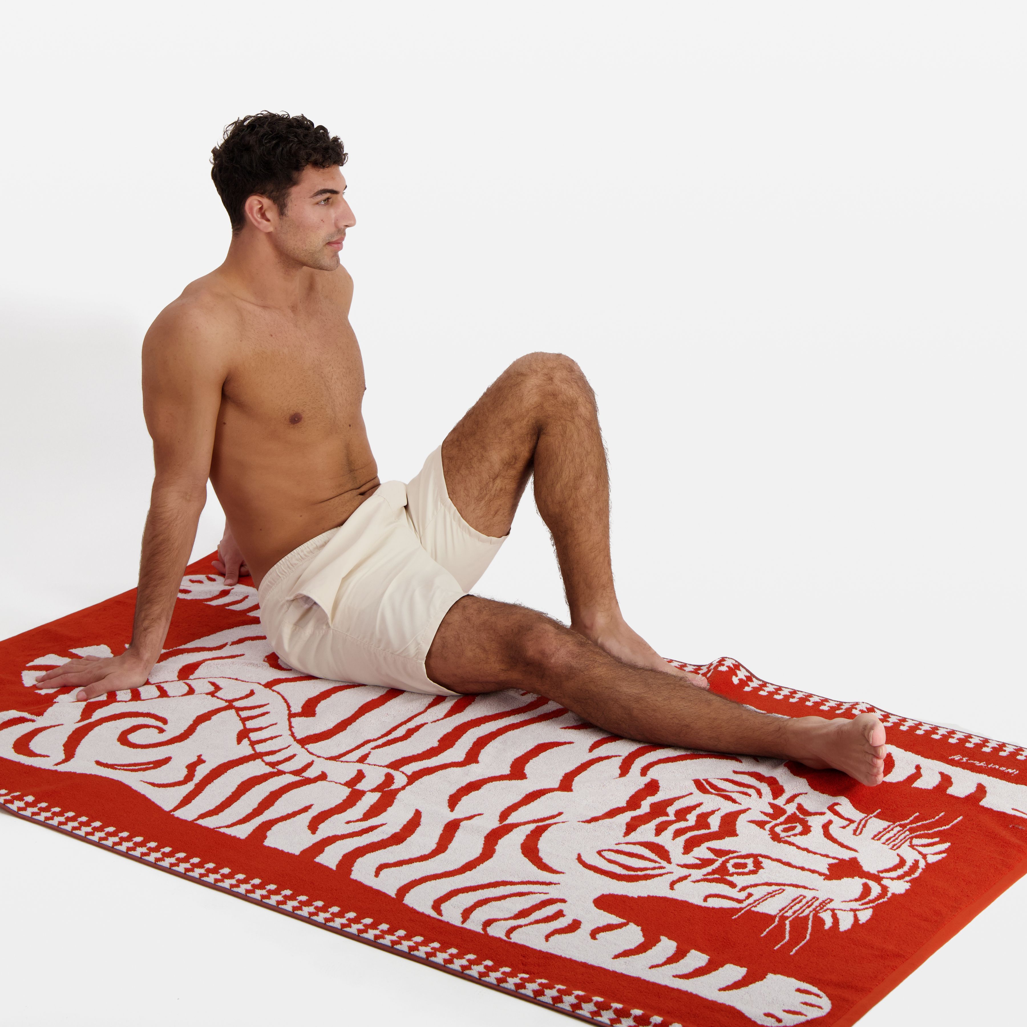 Beach Towel - Todd - Red