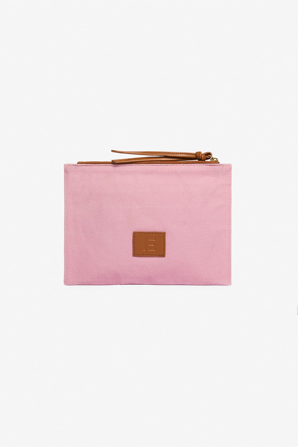 Embroidered Pouch - Lion - Yellow