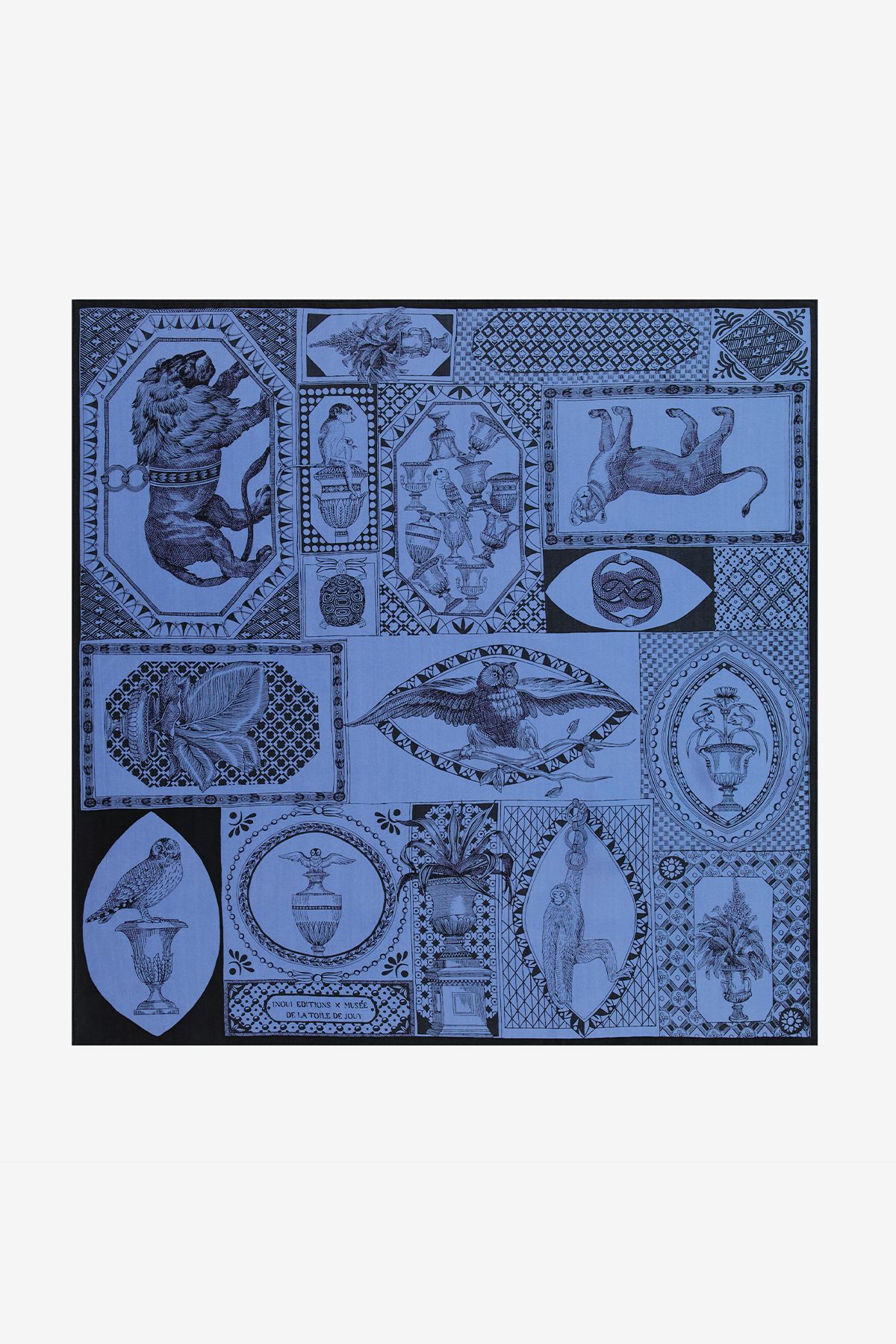 Square 65 - Barocco - Blue