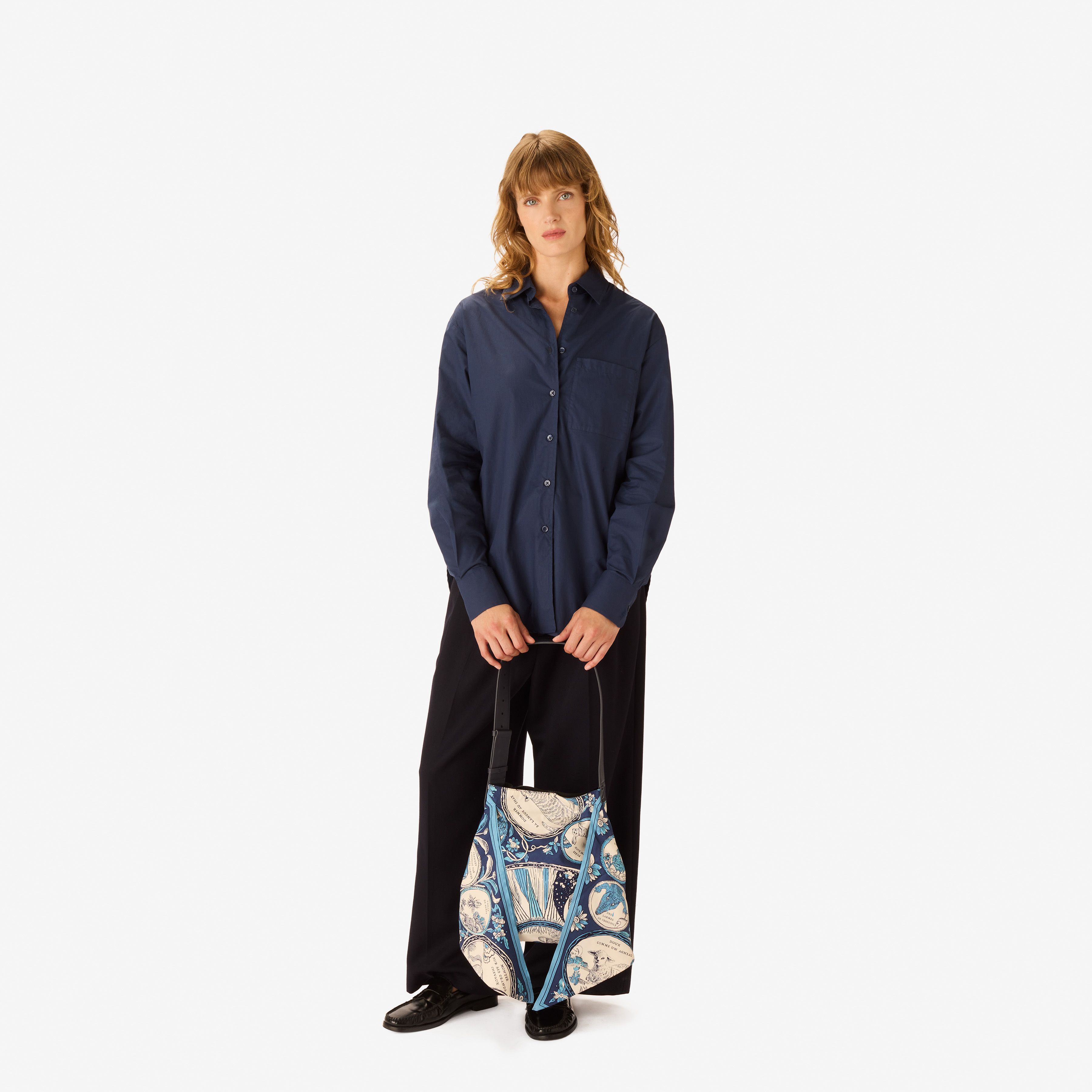Scarf Bag - Chance Inoui - Navy
