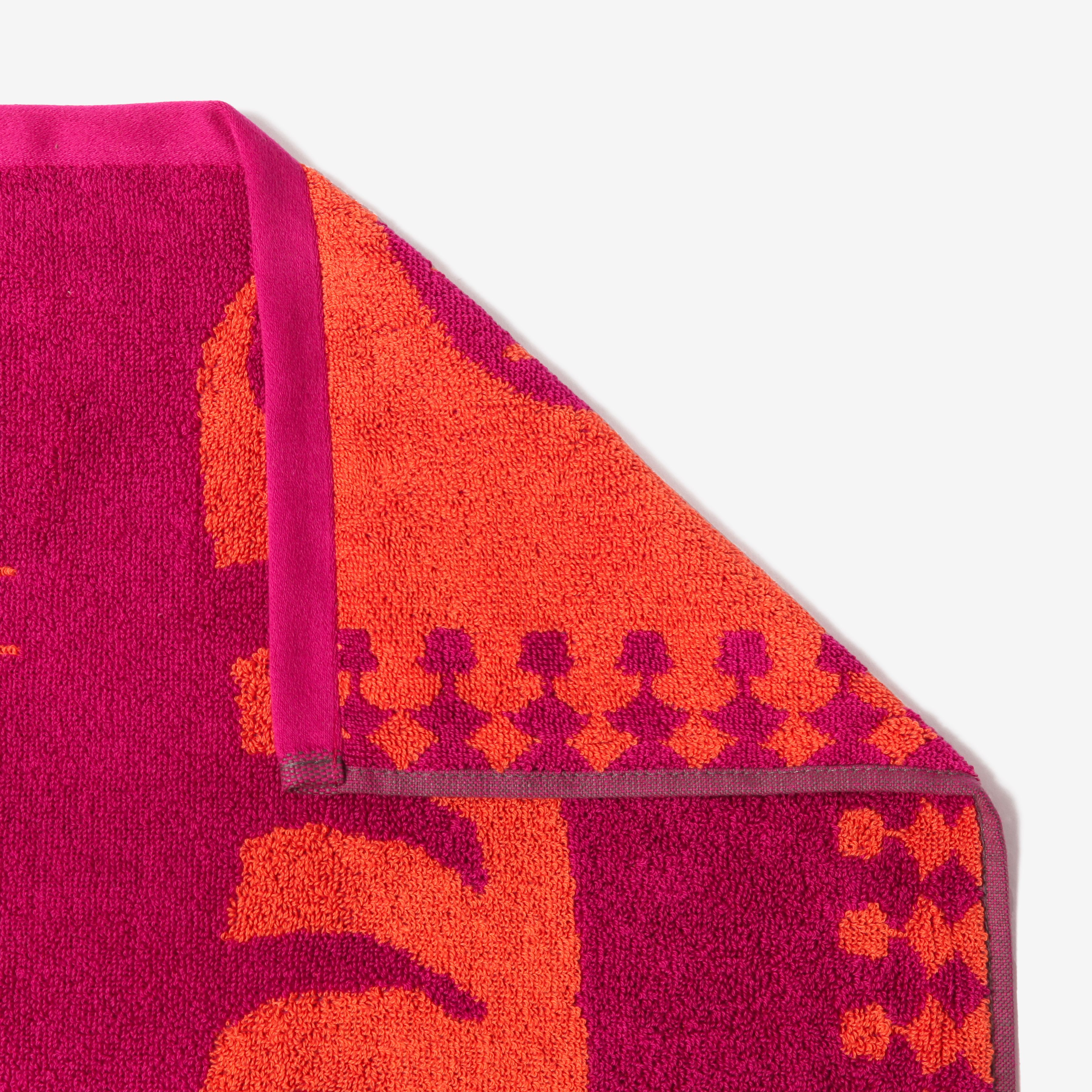 Beach Towel - Todd - Fuchsia