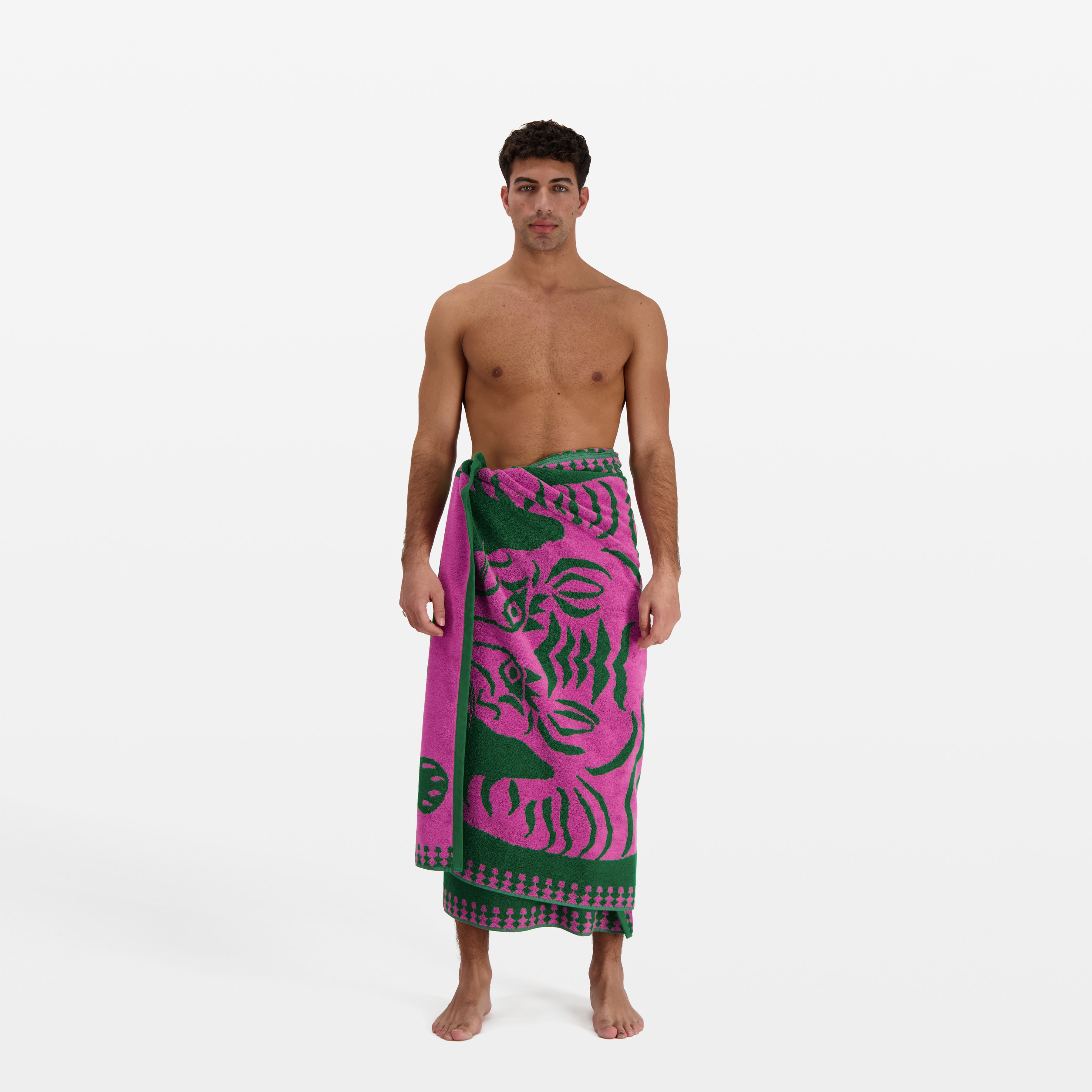 Beach Towel - Todd - Green