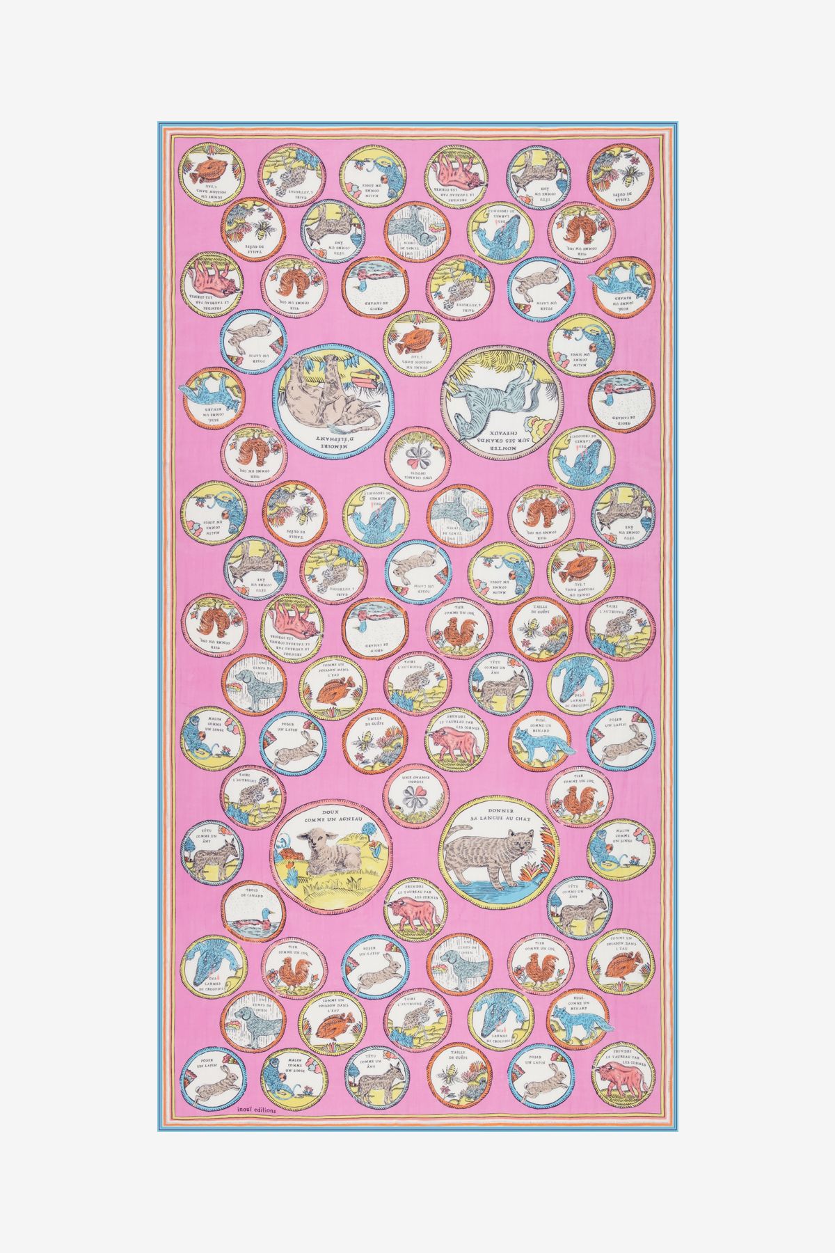 Scarf 100 - Chance Inoui - Pink
