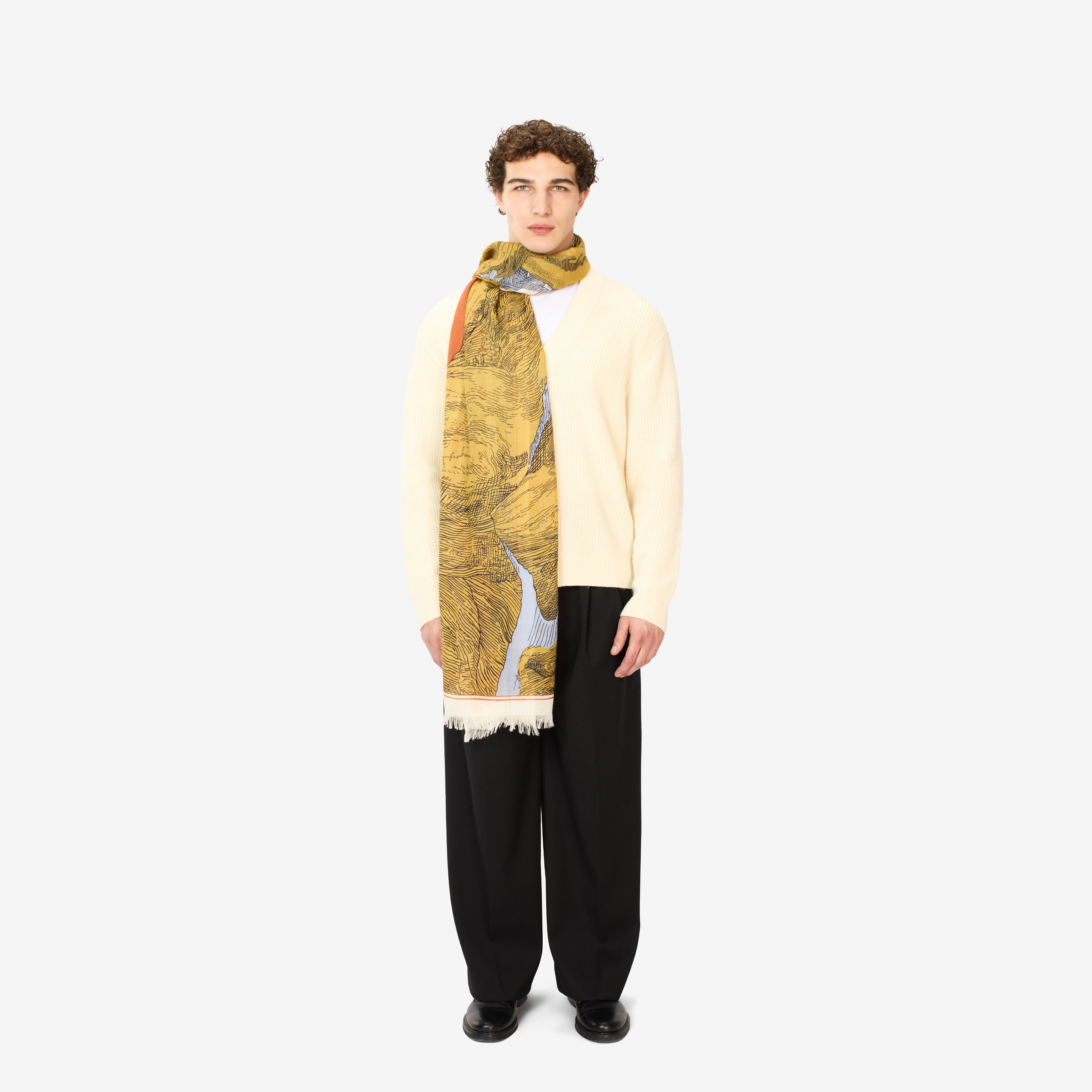 Scarf 70 - Montana - Orange