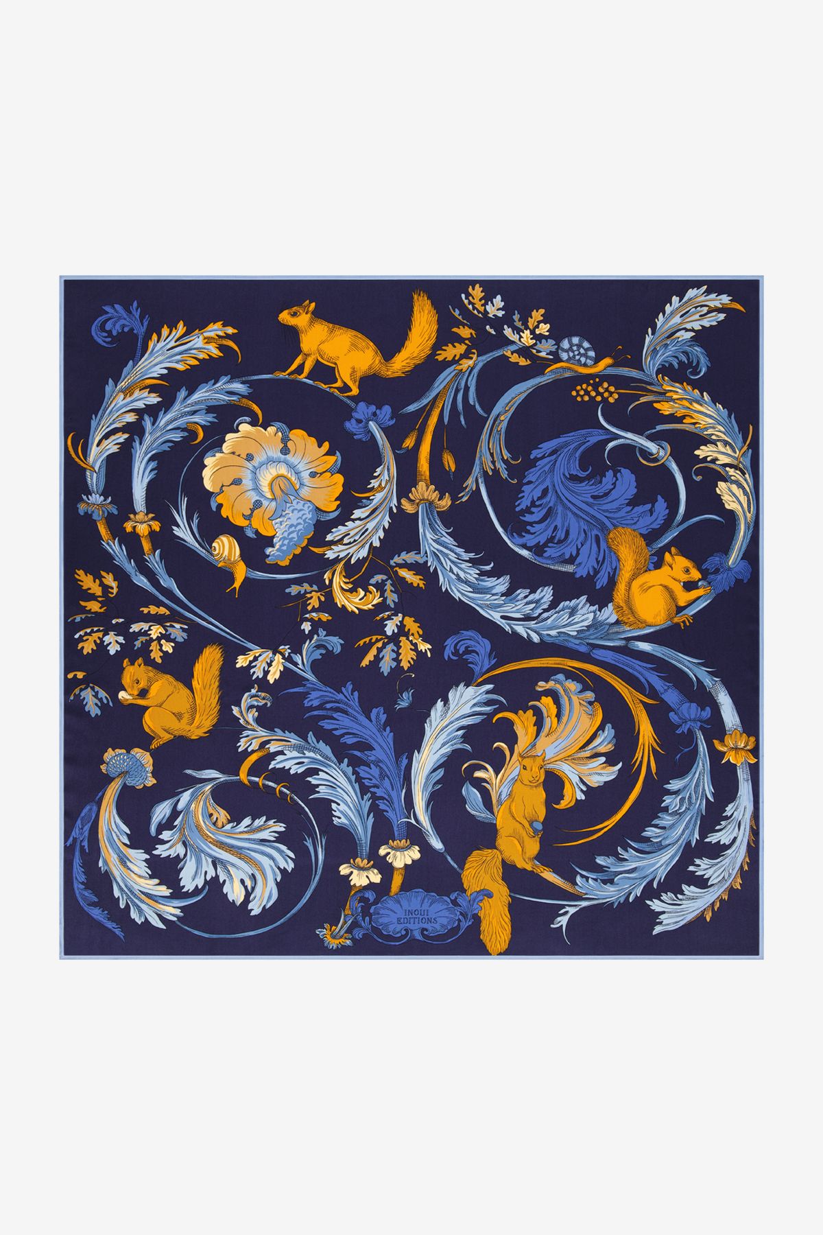Square 100 - Rococo - Navy