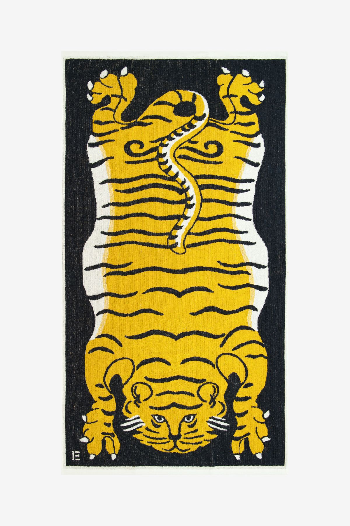 Beach Towel 80 - Rocky - Black