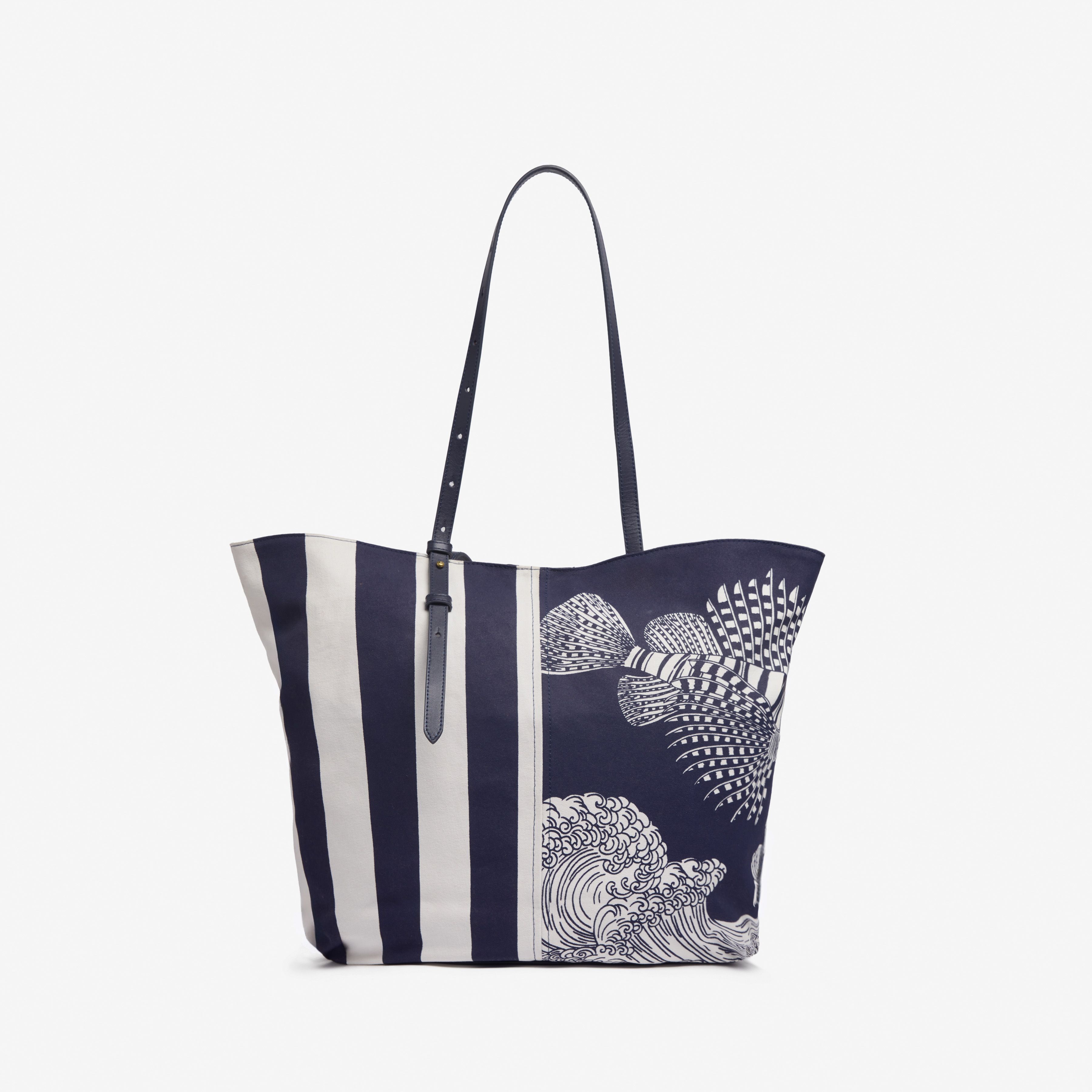 Soft Shopping Bag - Poseidon - Navy