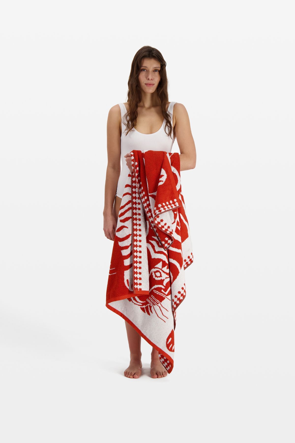Beach Towel - Todd - Red