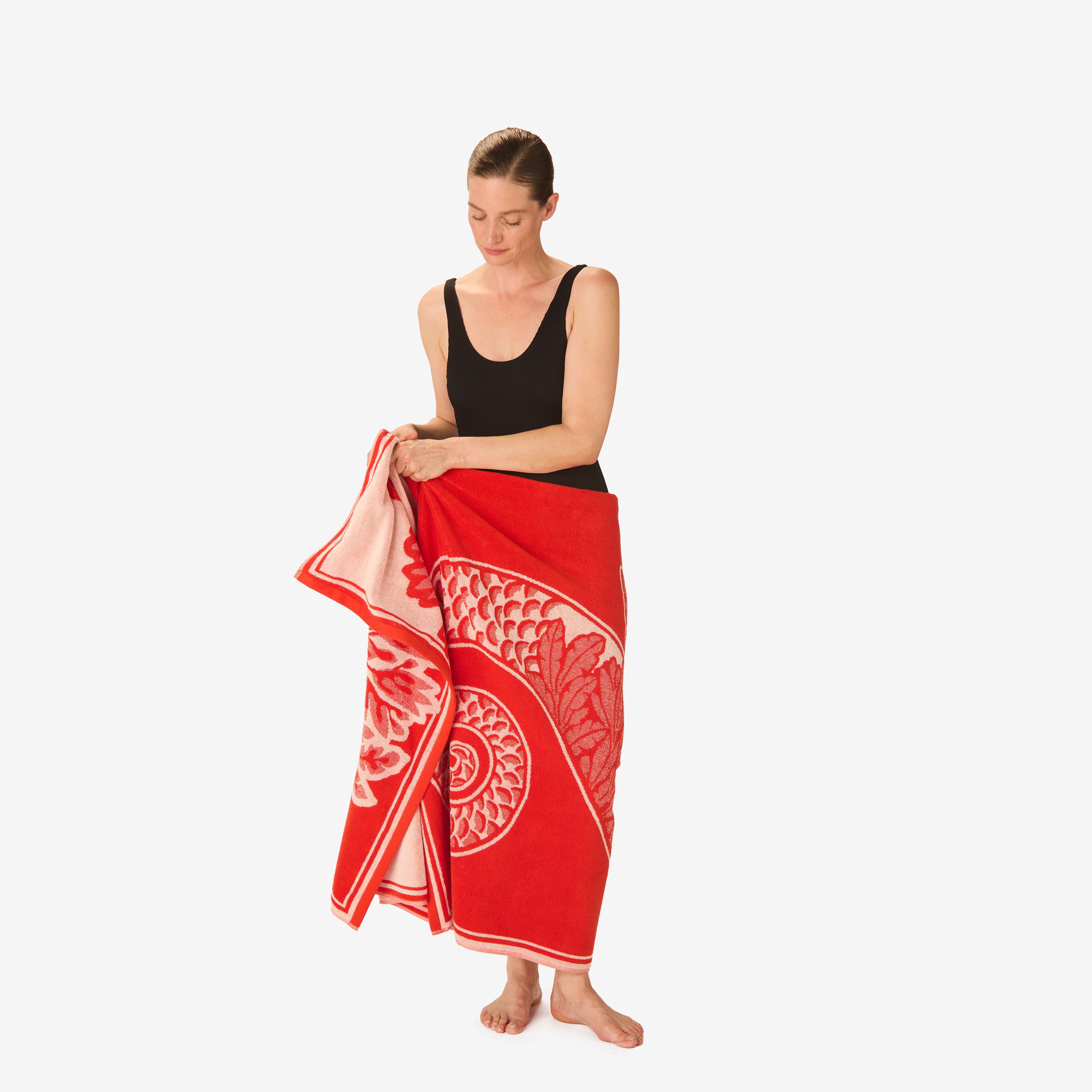 Beach Towel 100 - Idriss - Orange