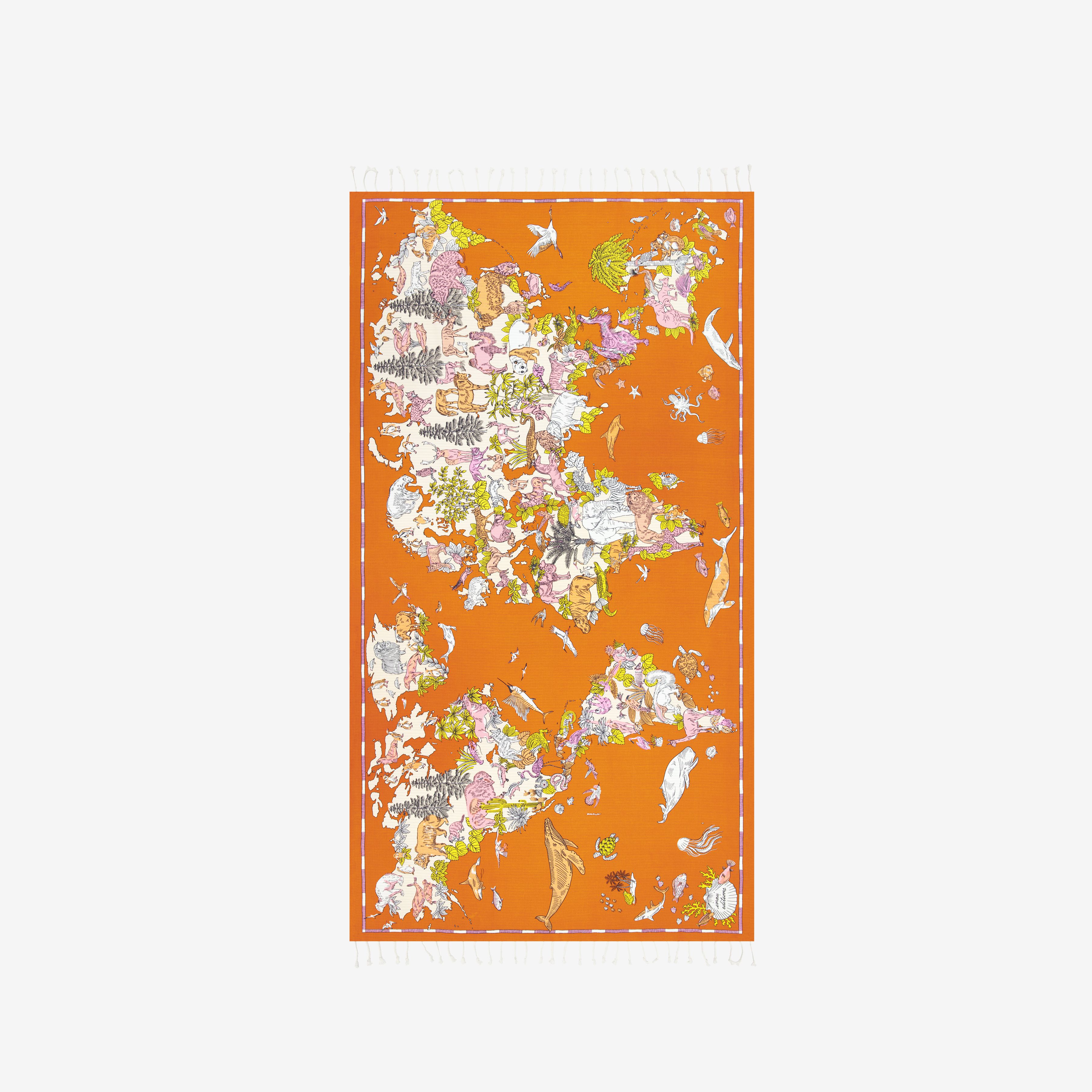 Fouta Towel 100 - Atlas - Orange