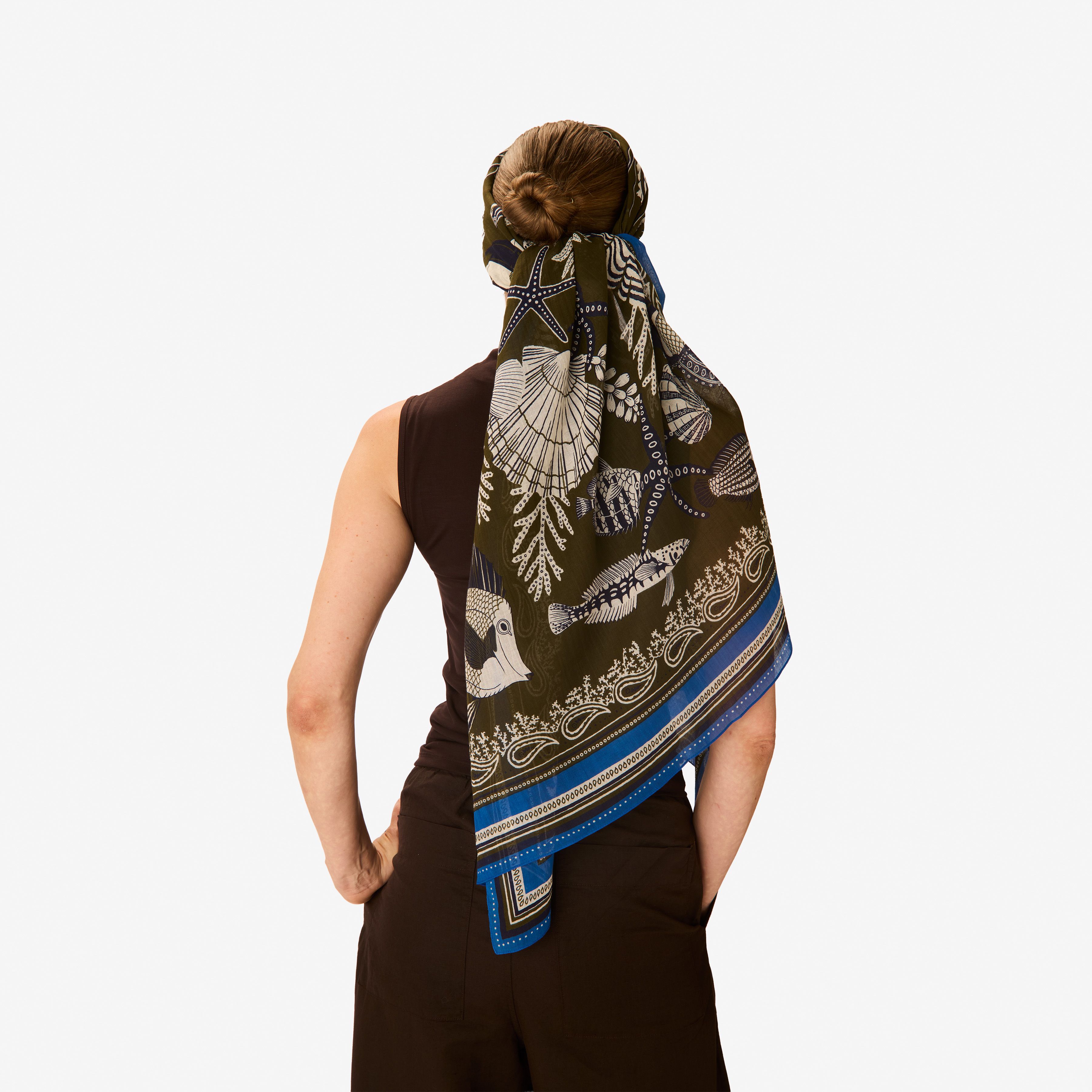 Scarf 100 - Neptune - Khaki
