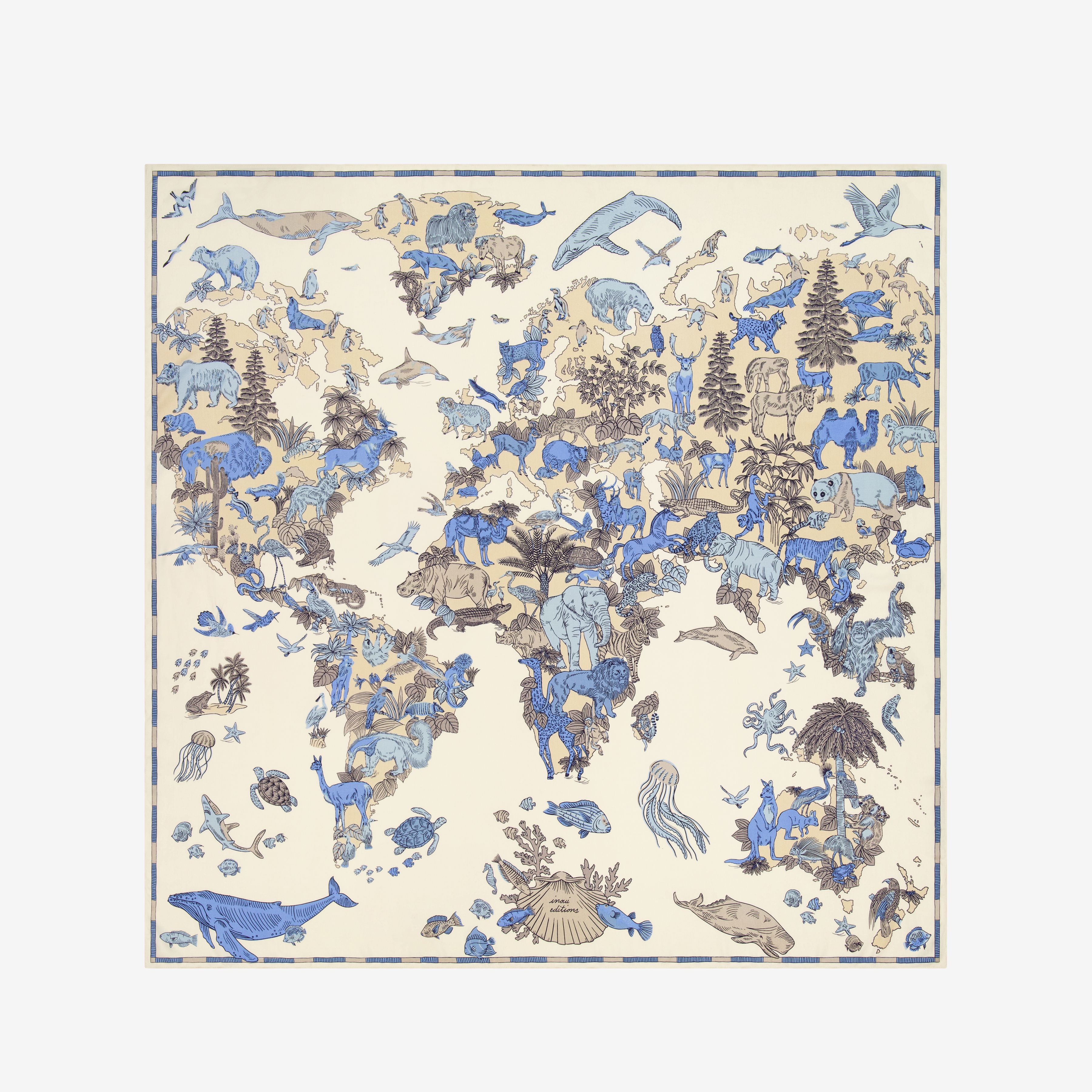 Square 130 - Atlas - White