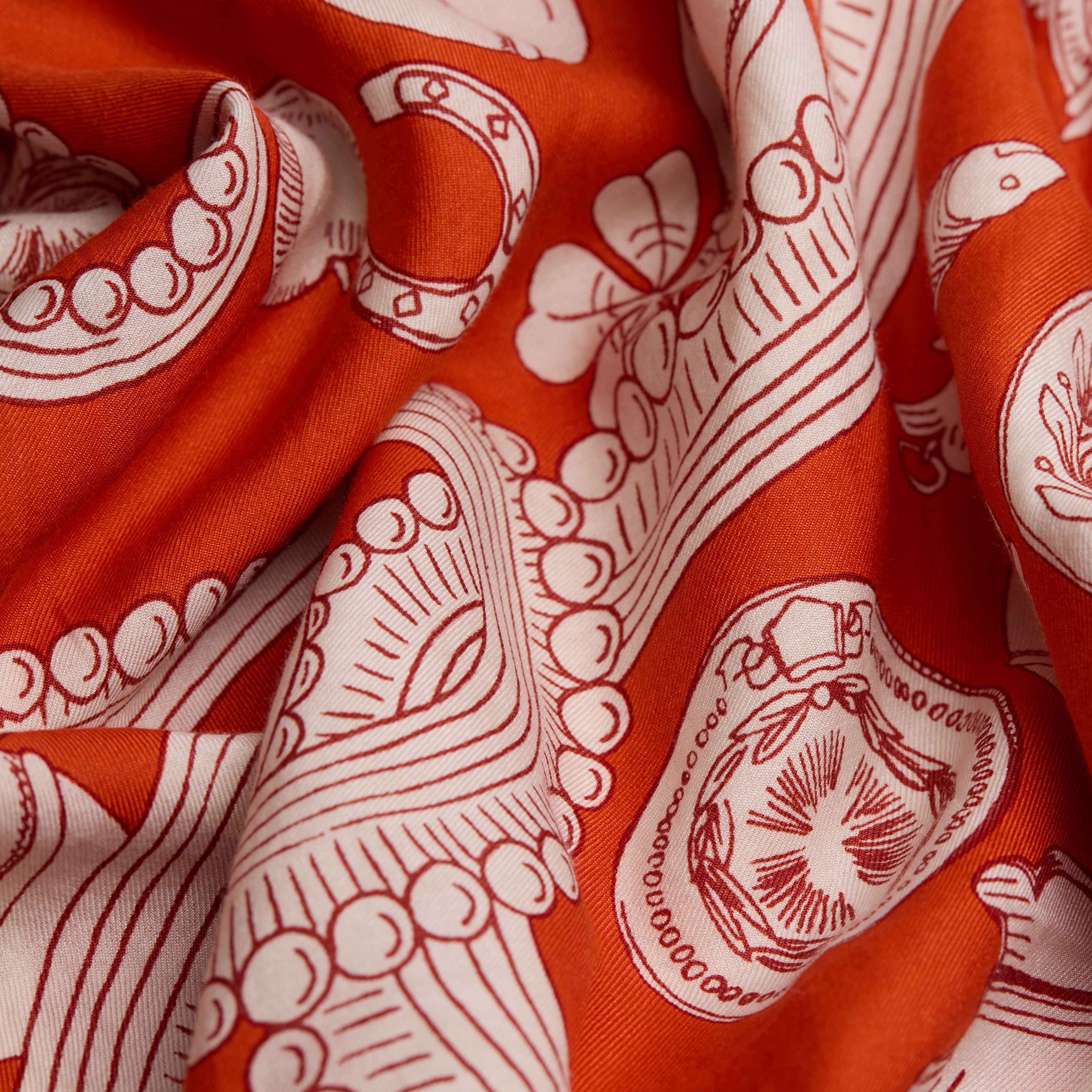 Square 65 - Octopus - Red