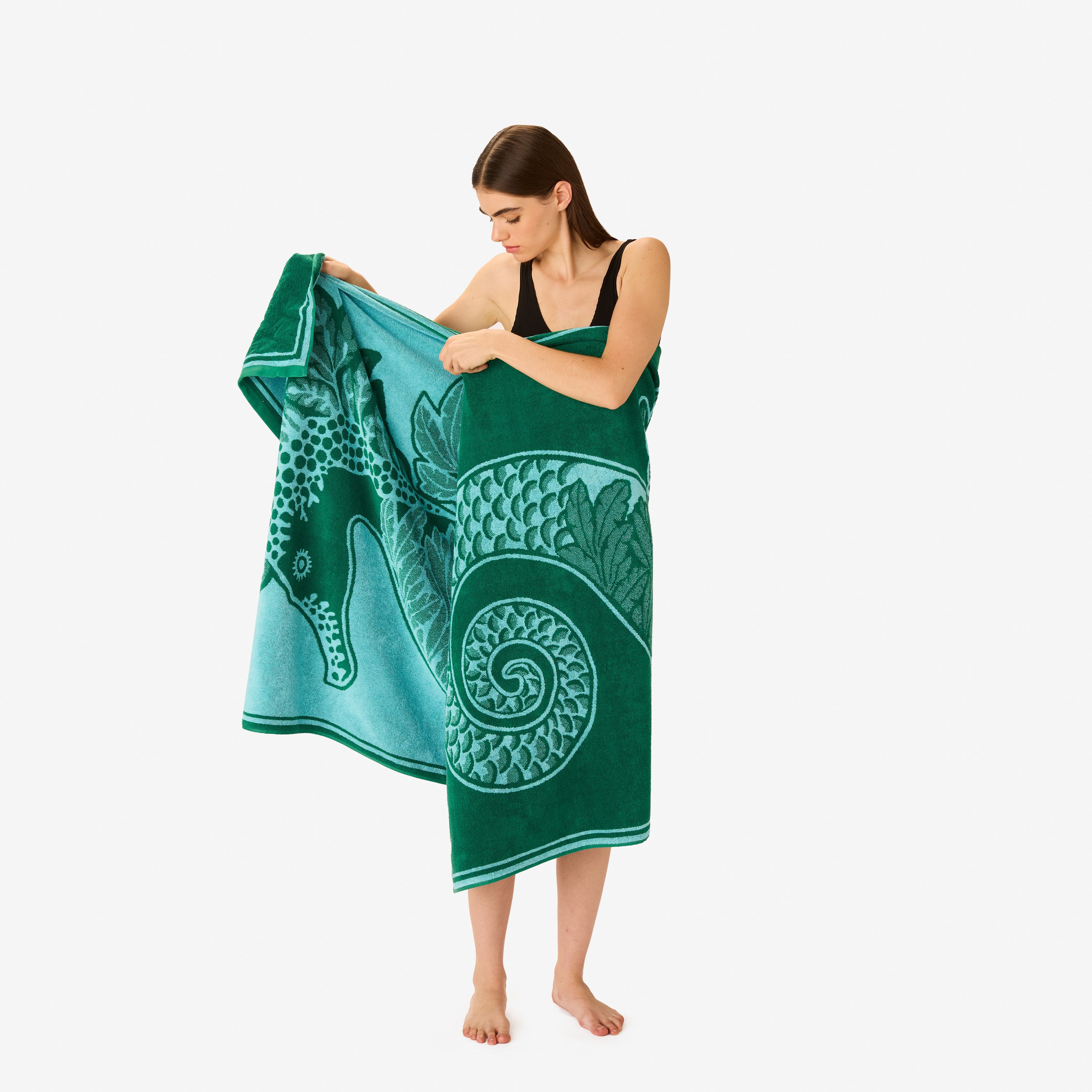 Beach Towel 100 - Idriss - Green