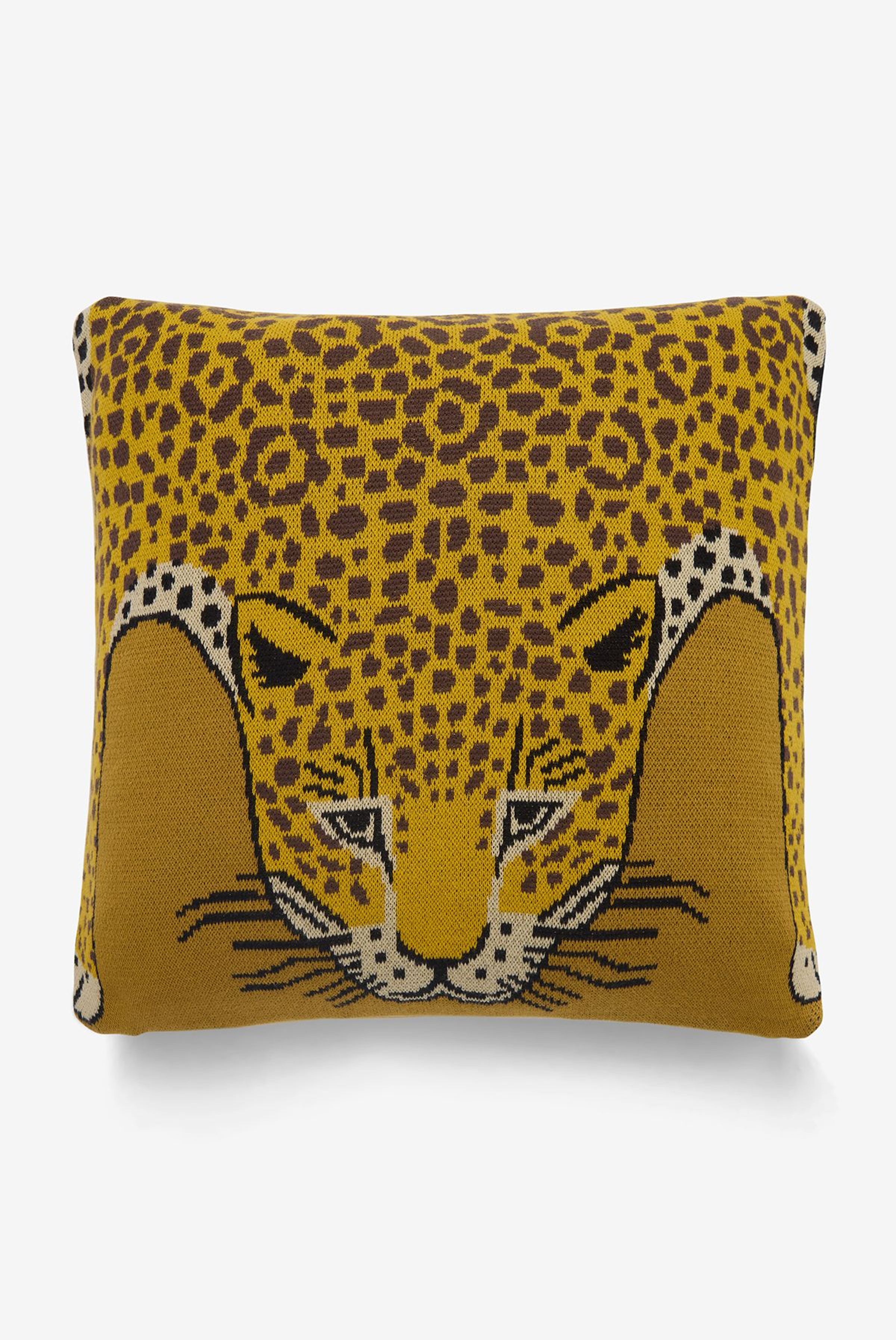 Cushion Cover 40 - Leopard - Saffron
