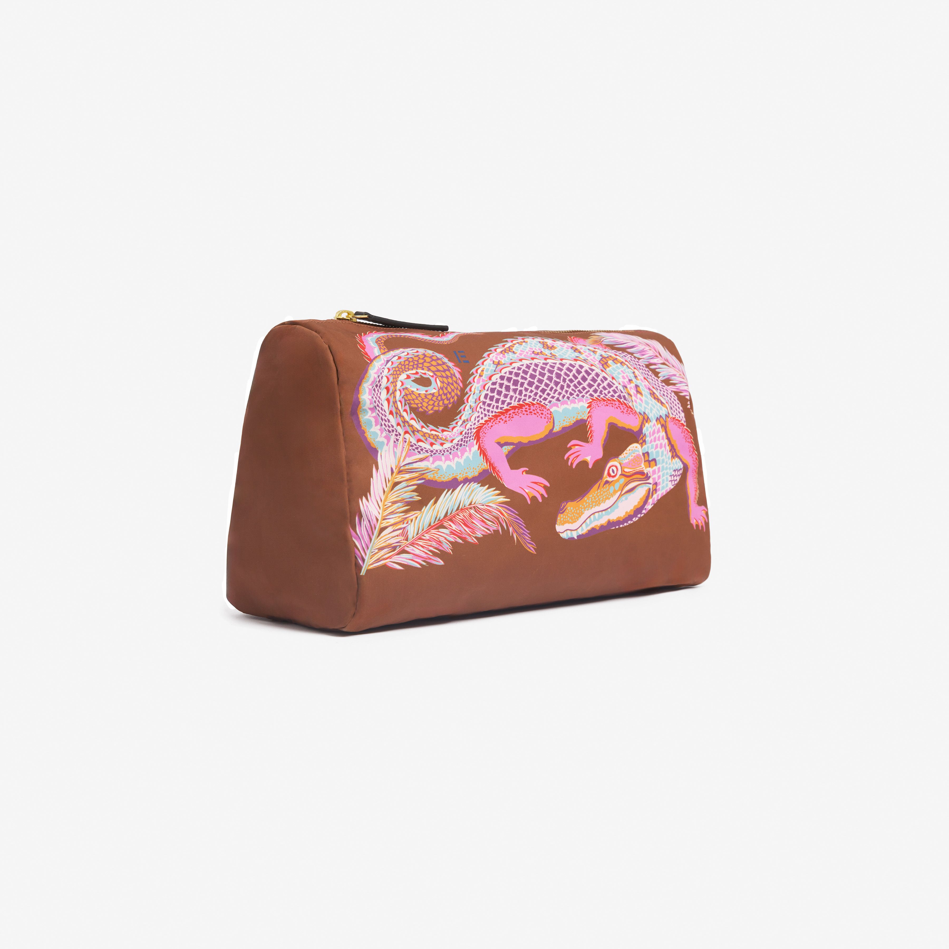 Case M - Croco - Caramel
