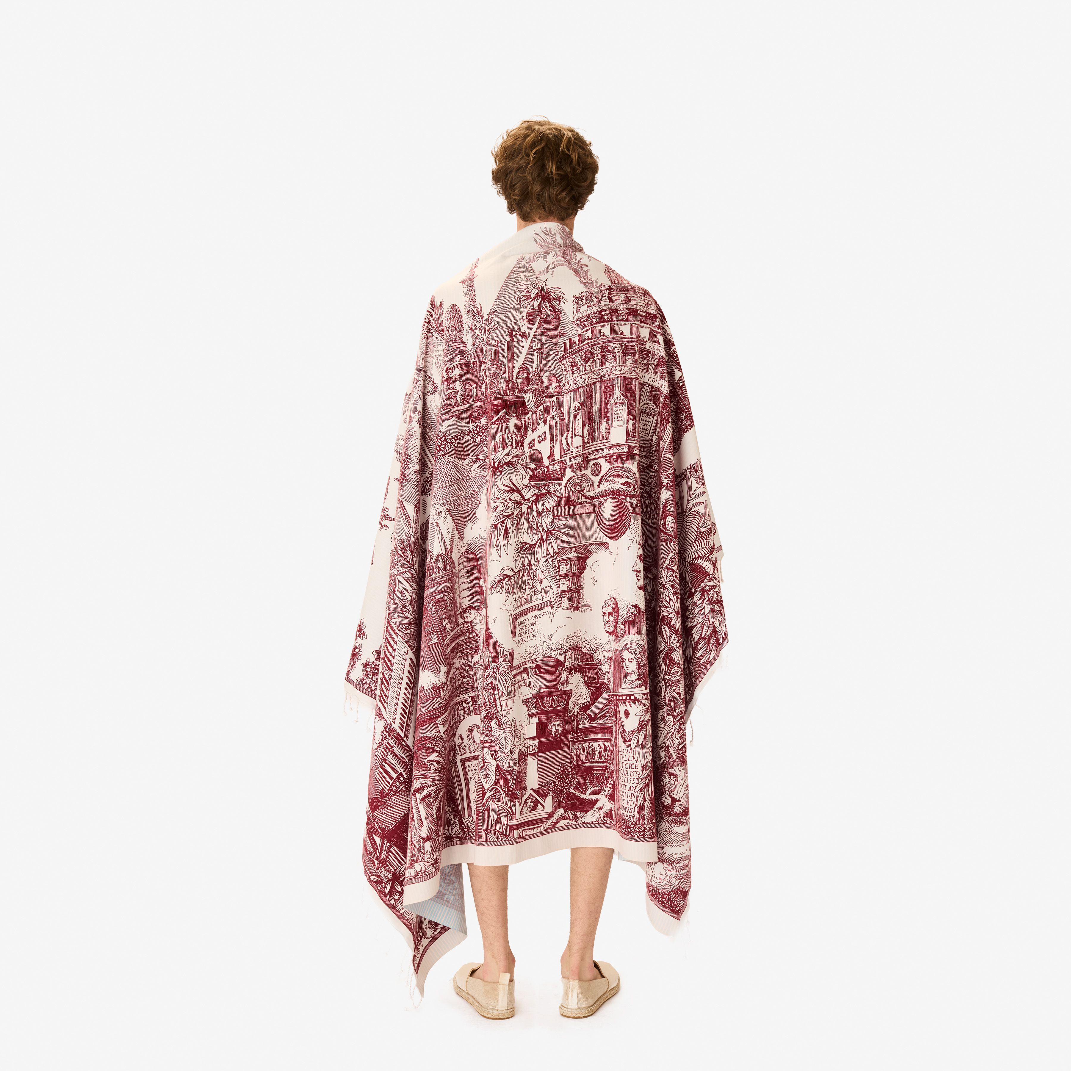 Fouta Towel 140 - Piranesi - Red
