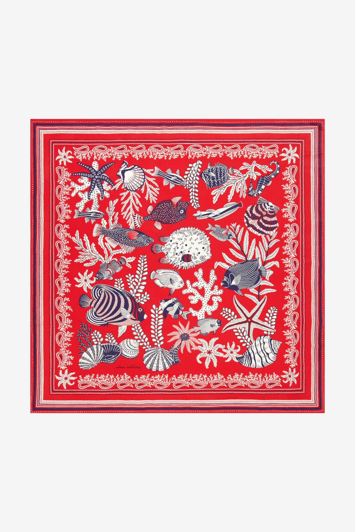 Square 100 - Neptune - Red