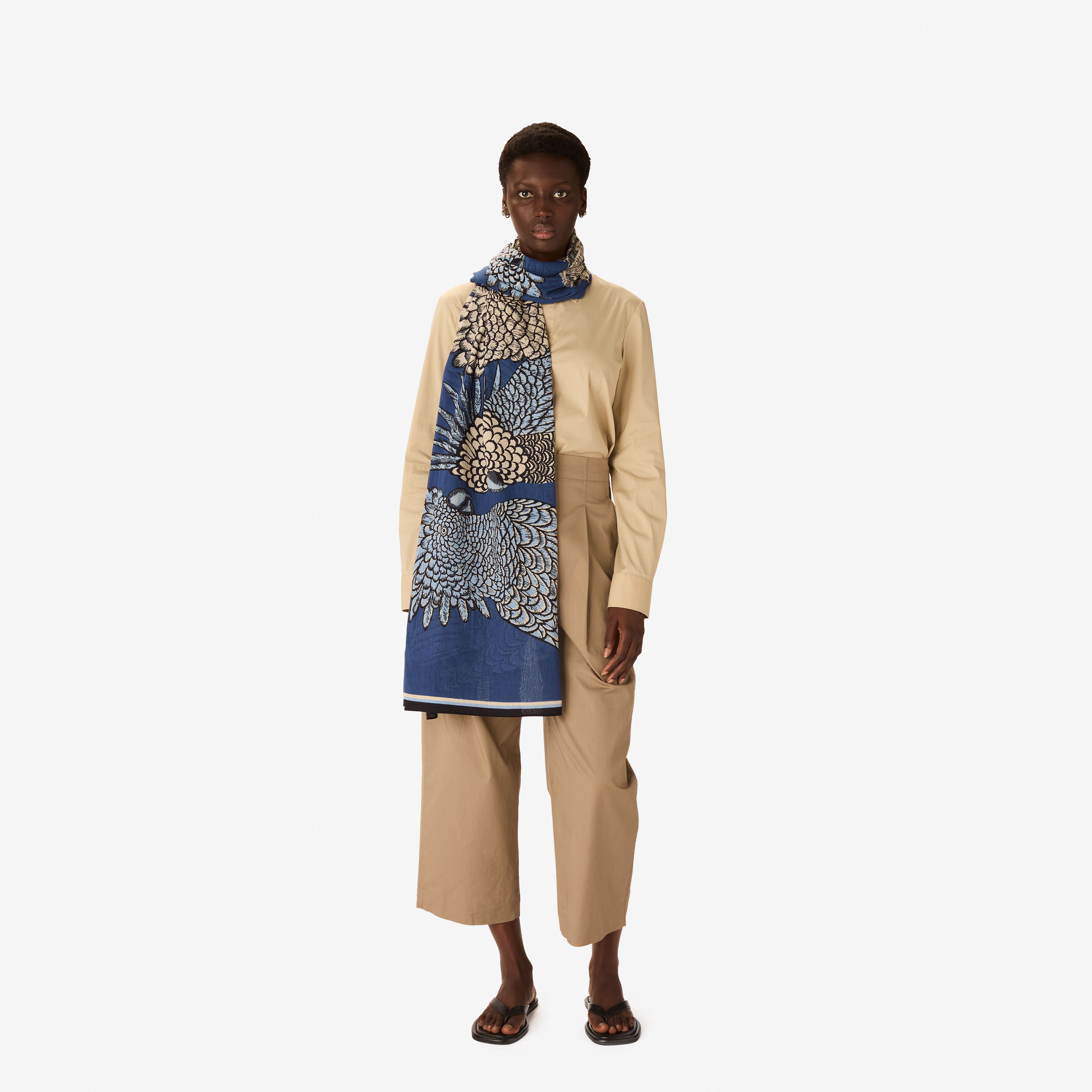 Scarf 100 - Caracat - Blue