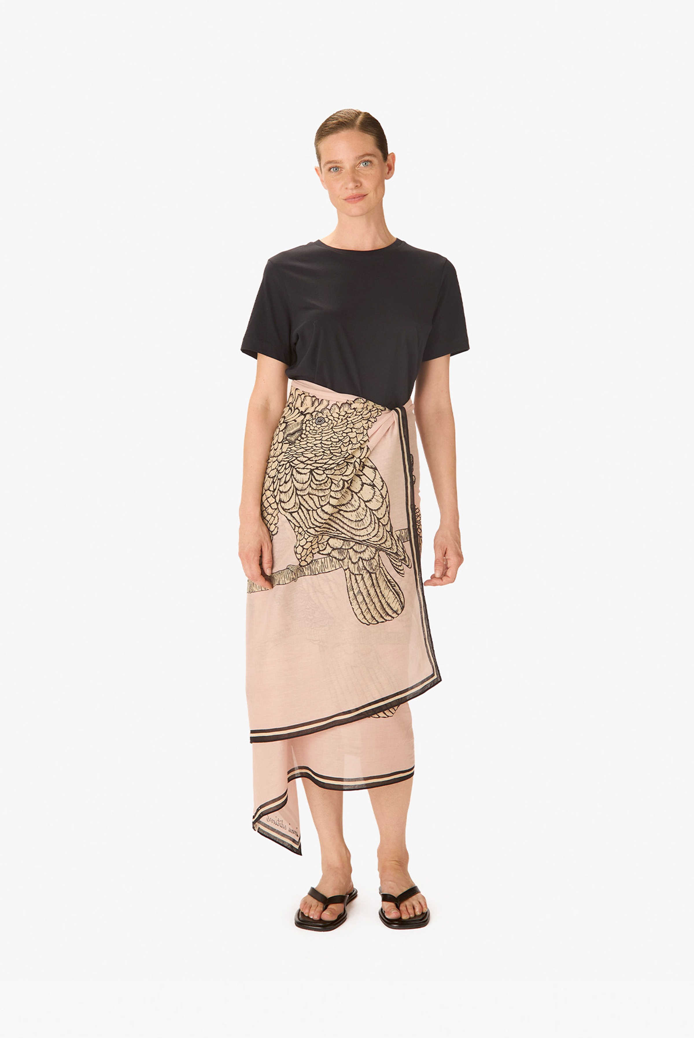 Scarf 100 - Caracat - Nude