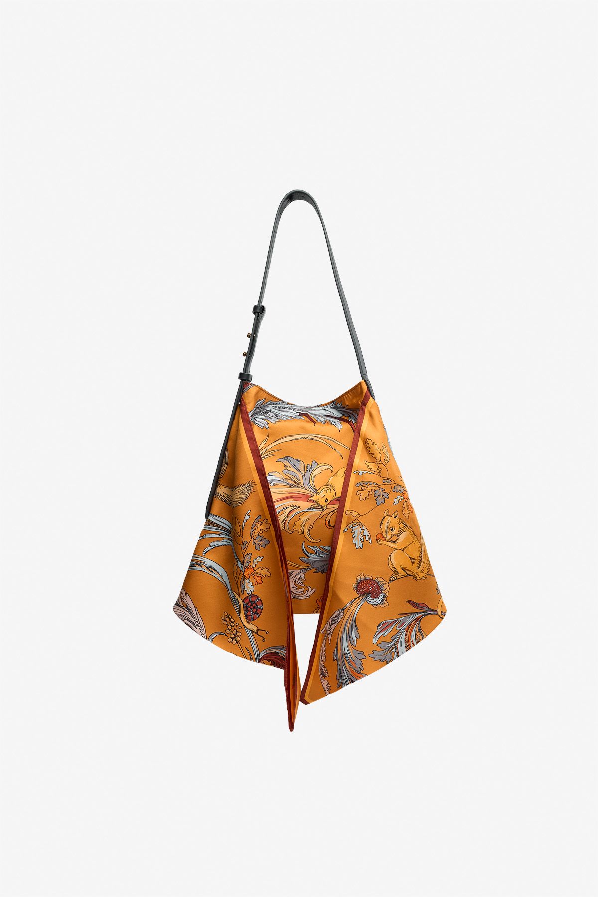 Scarf Bag - Rococo - Golden Brown