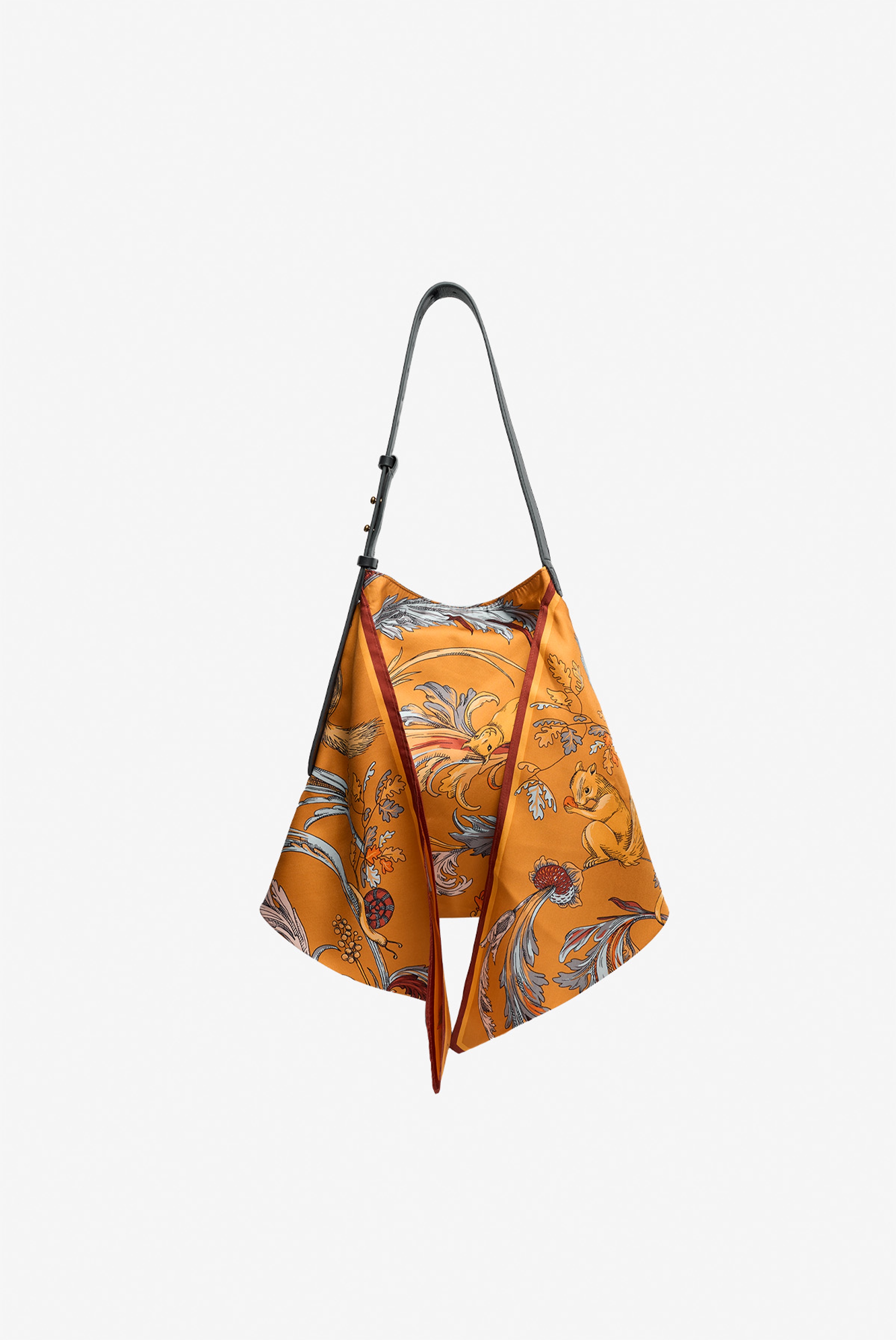 Scarf Bag - Rococo - Golden Brown