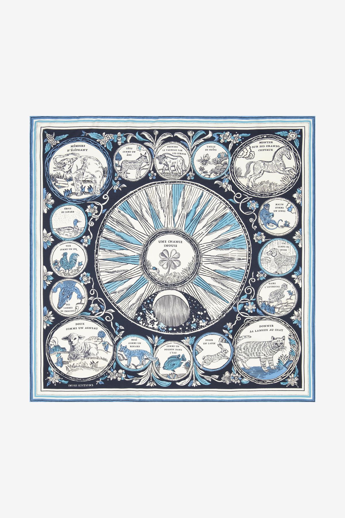 Square 70 - Chance Inoui - Navy
