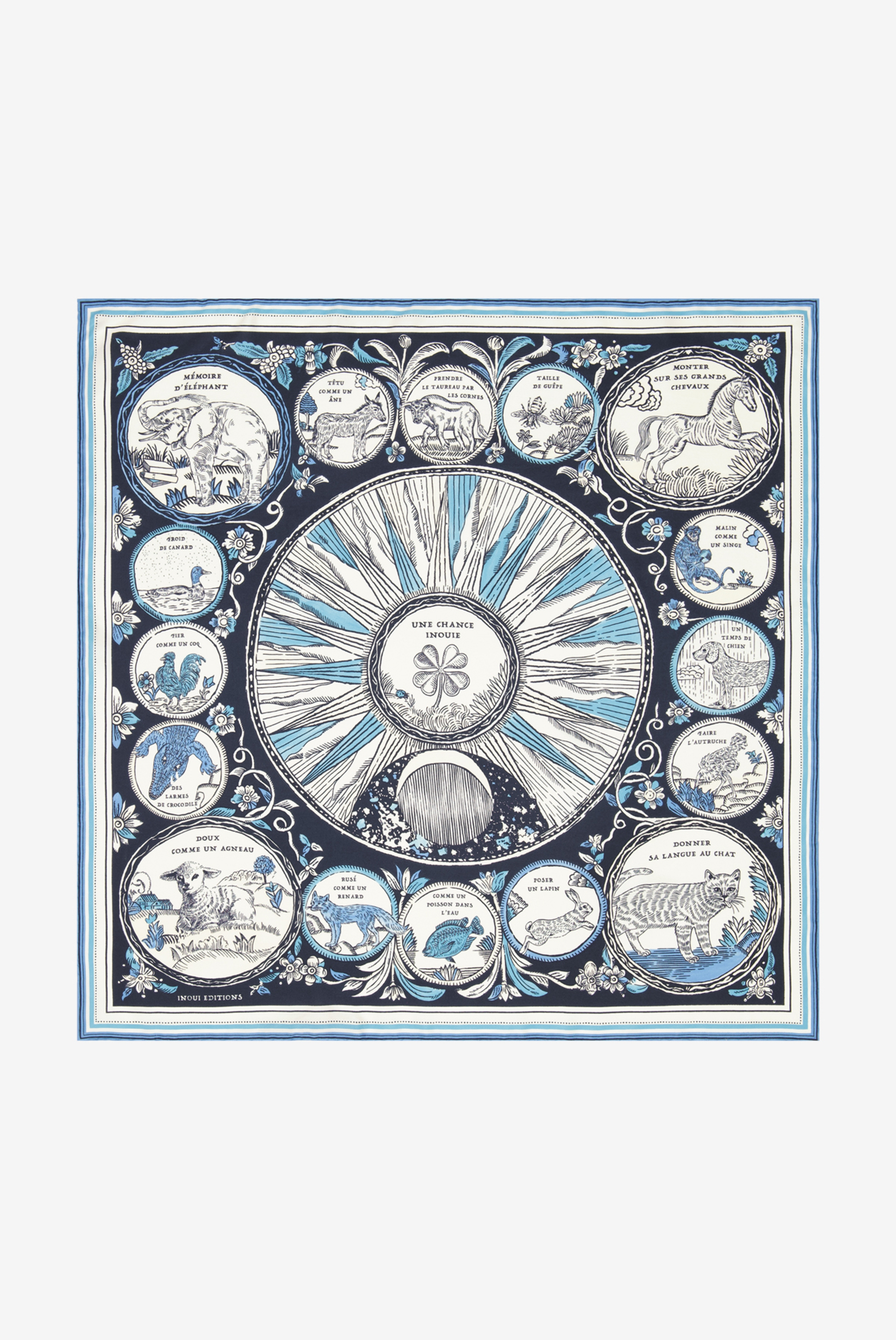 Square 70 - Chance Inoui - Navy