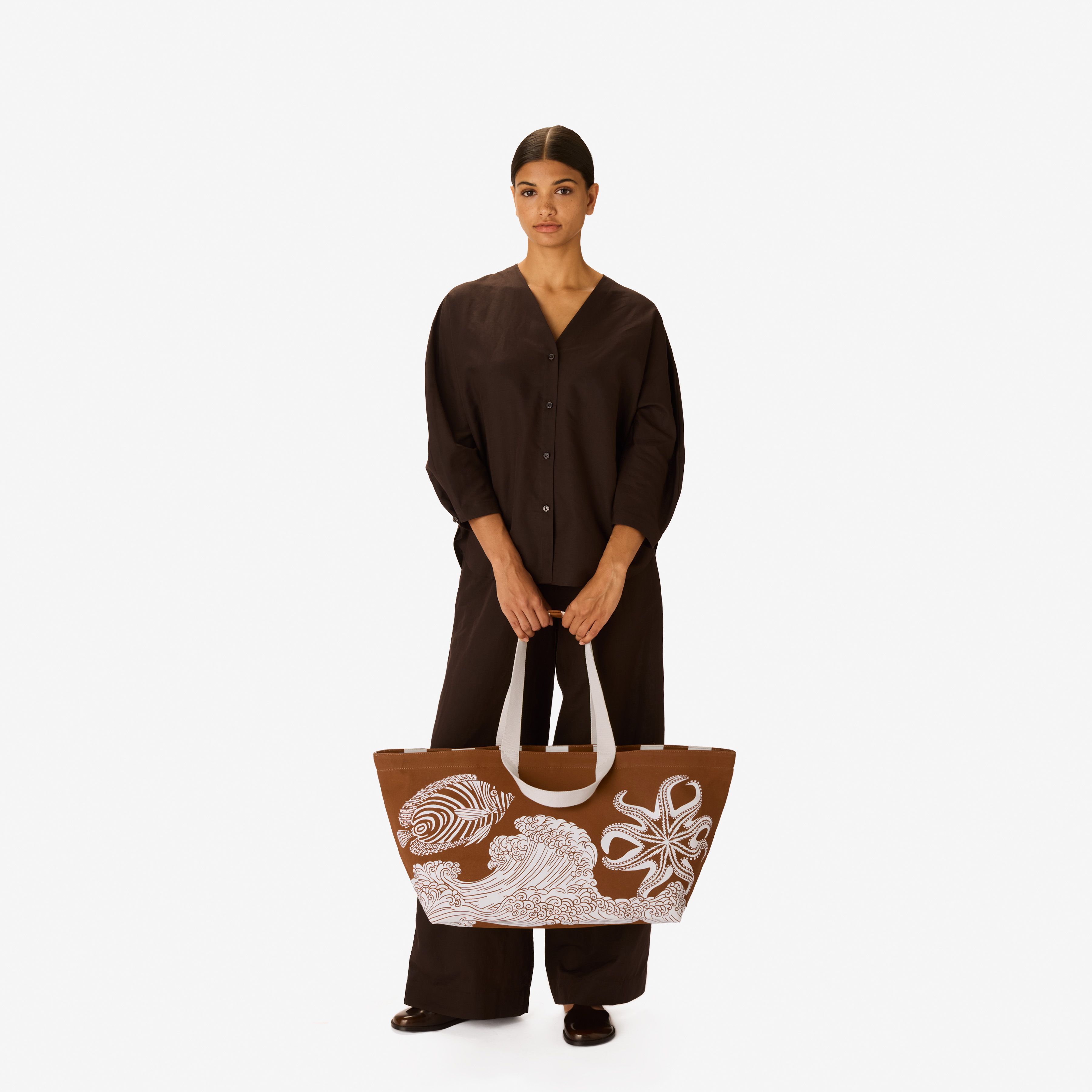 Carrier Bag - Poseidon - Brown