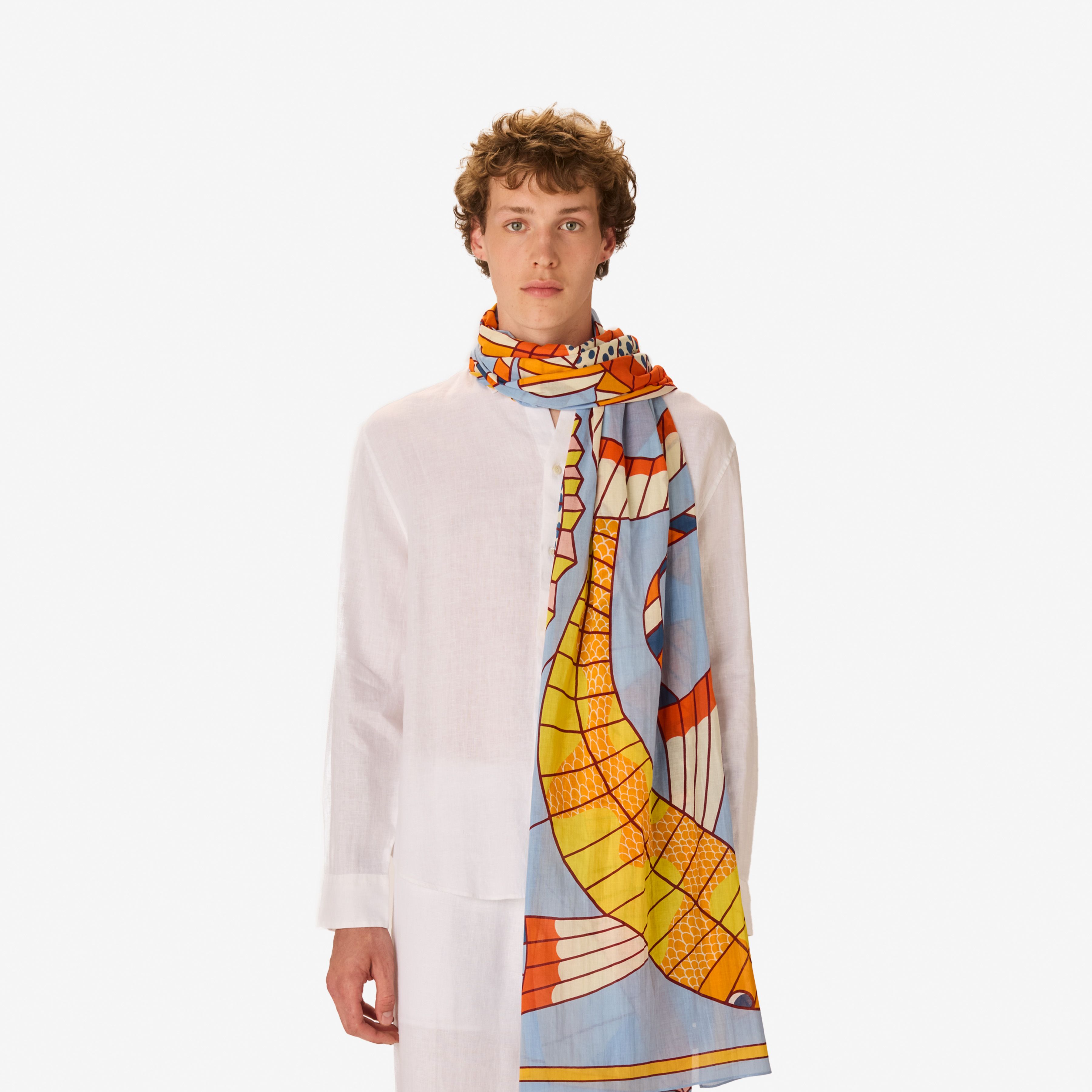 Scarf 100 - Cerfs Volants - Orange