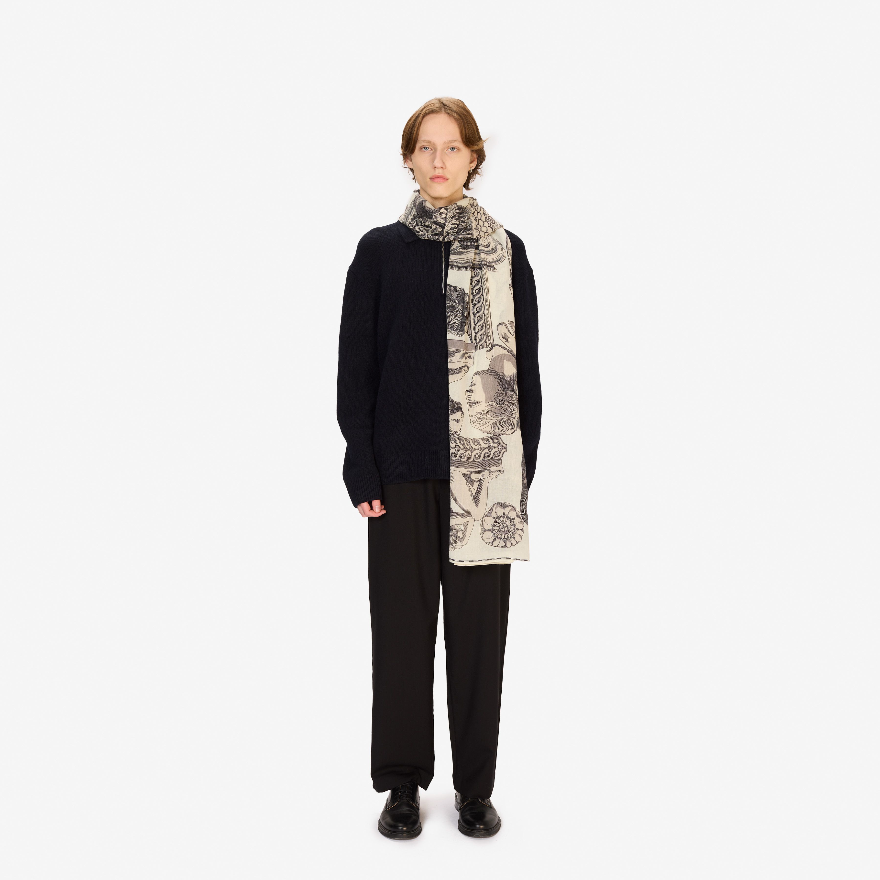 Scarf 80 - Archives - White