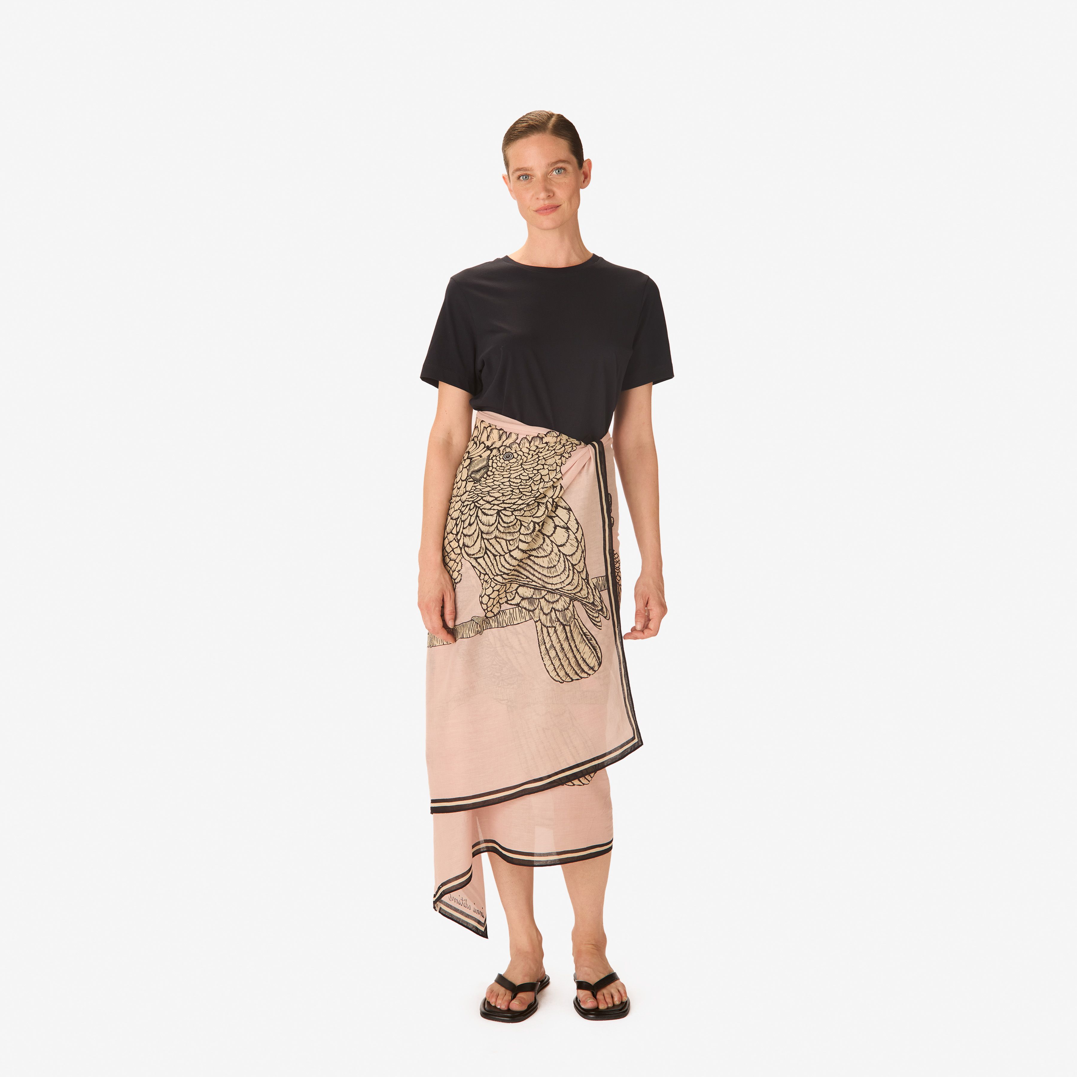 Scarf 100 - Caracat - Nude