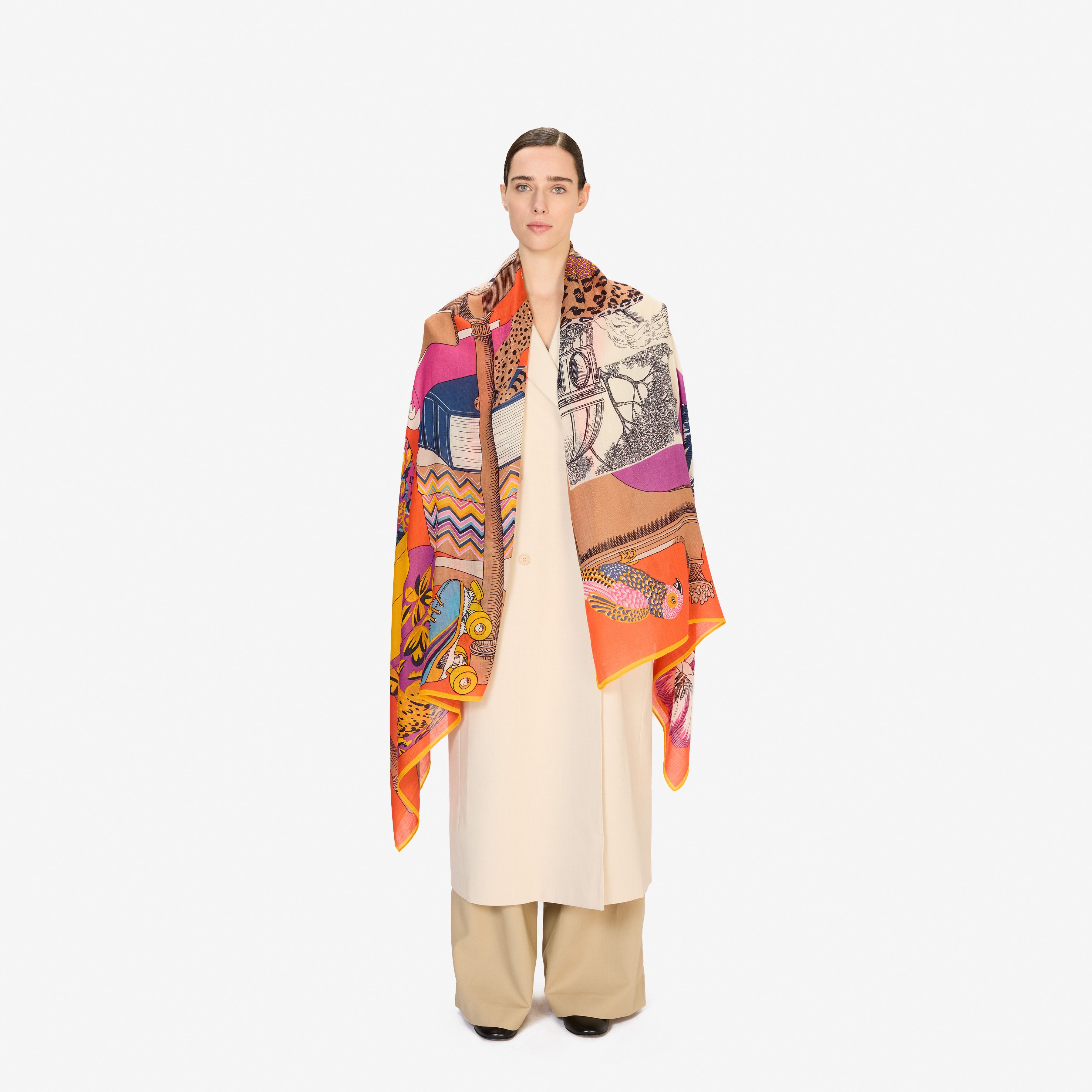 Scarf 100 - Atelier - Orange