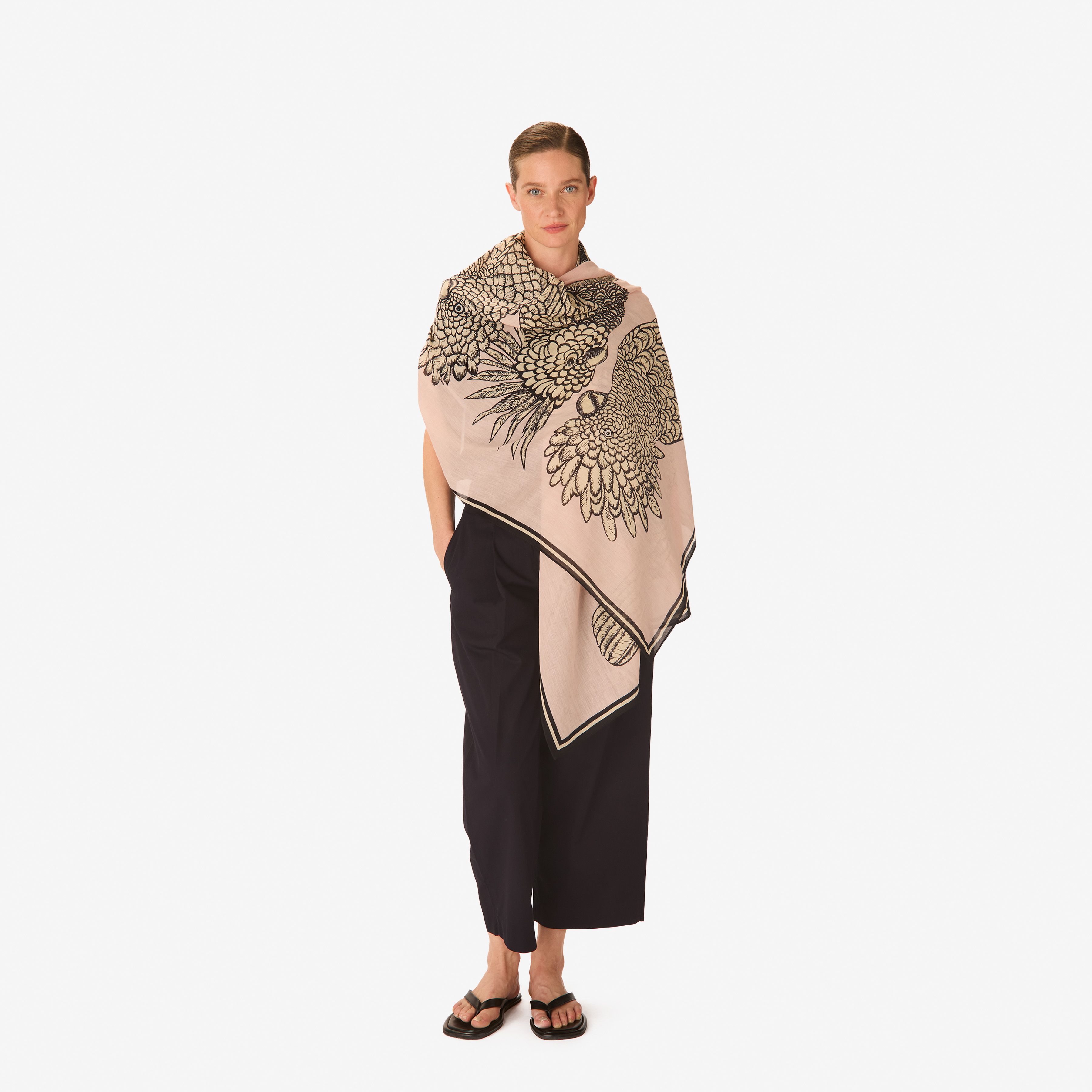 Scarf 100 - Caracat - Nude
