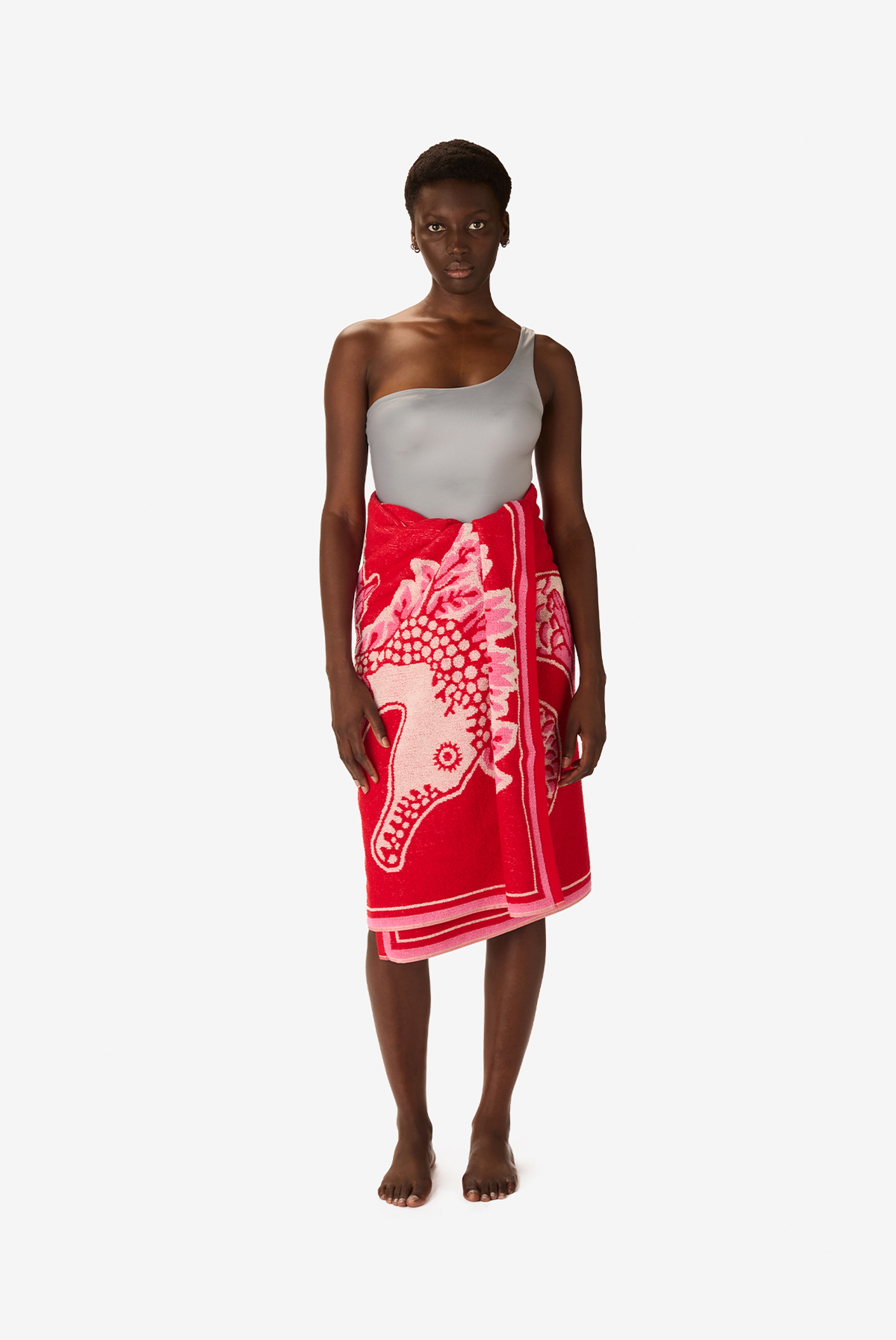 Beach Towel 80 - Idriss - Red