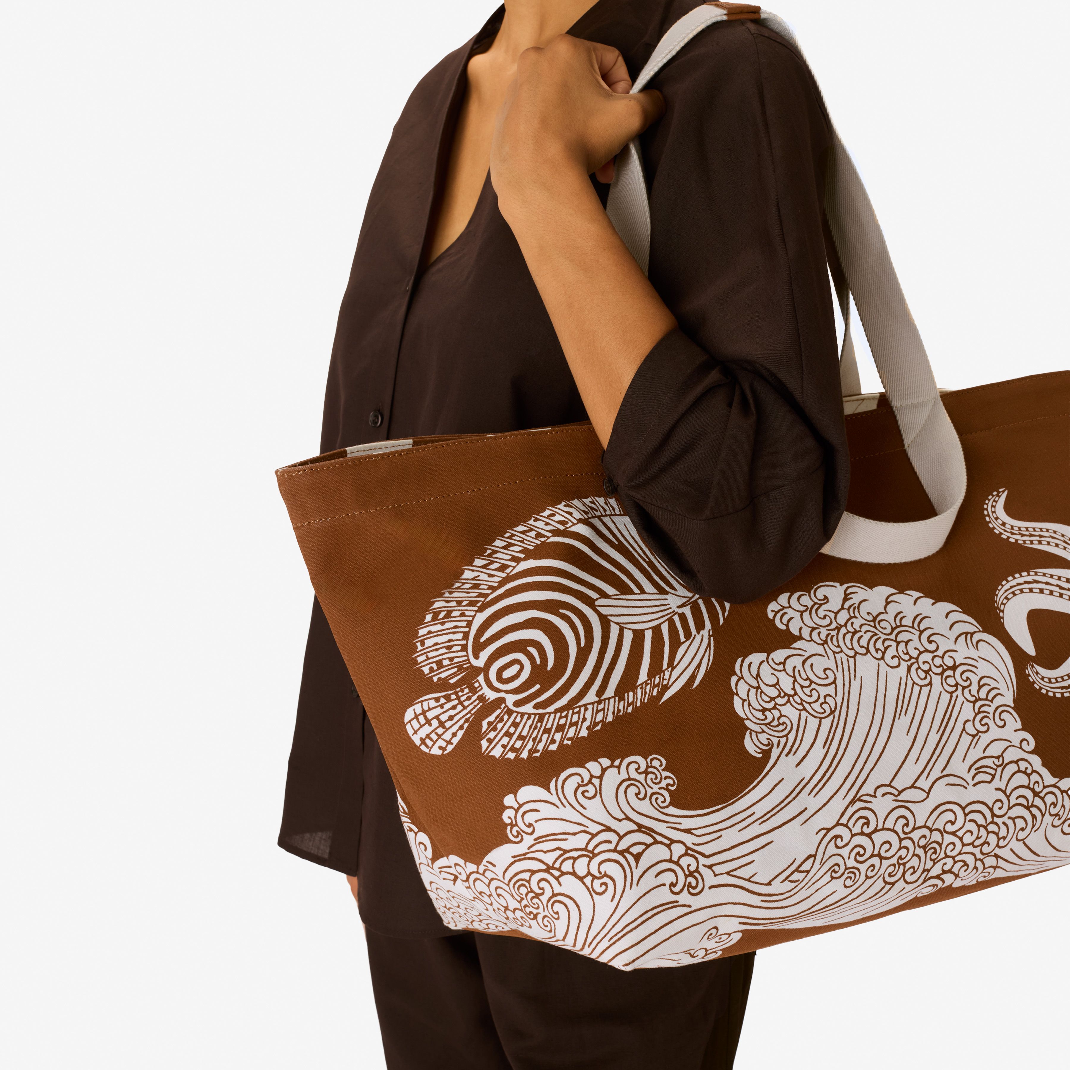 Carrier Bag - Poseidon - Brown