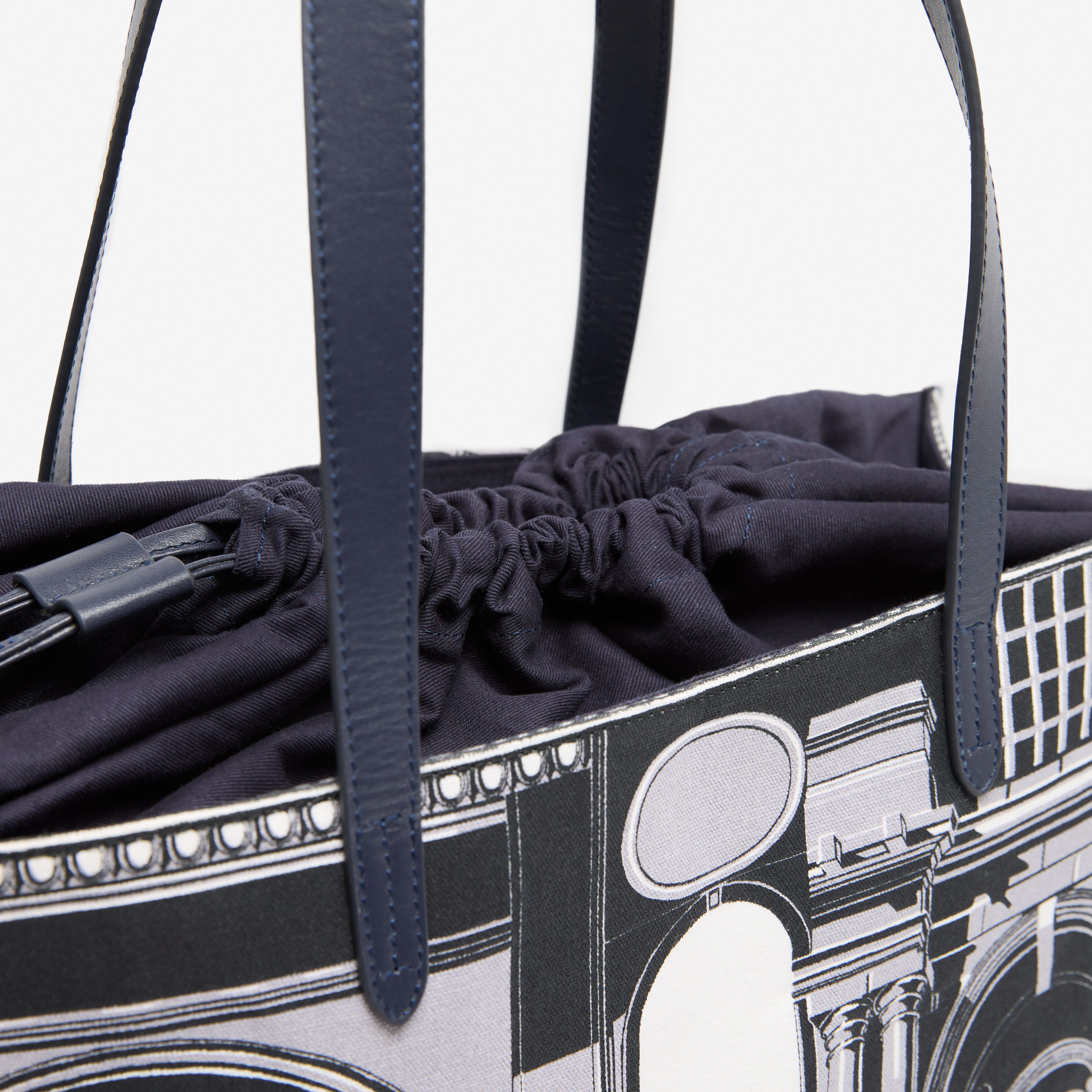 Shopping Bag - Architecture - Black