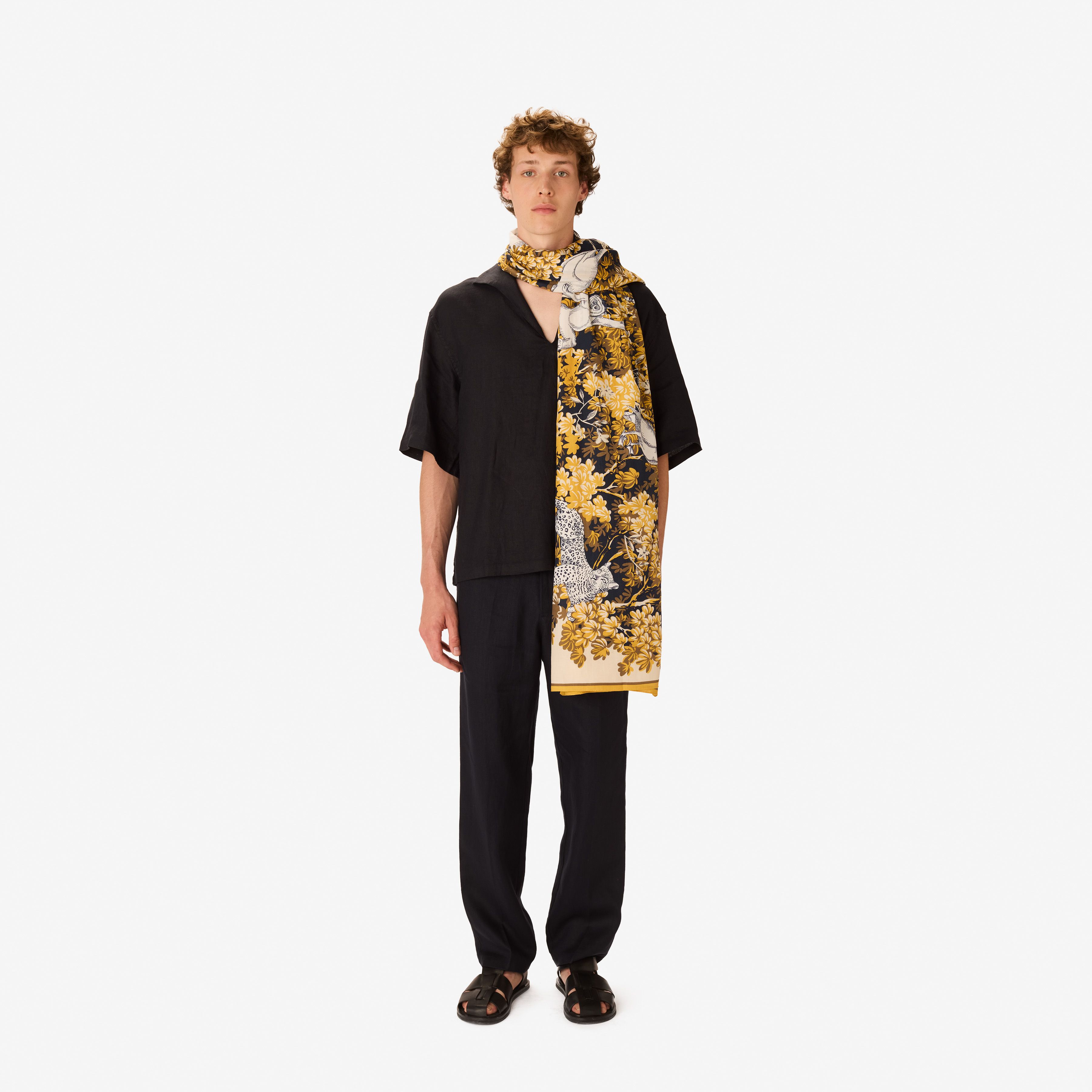Scarf 100 - Bestiaire - white