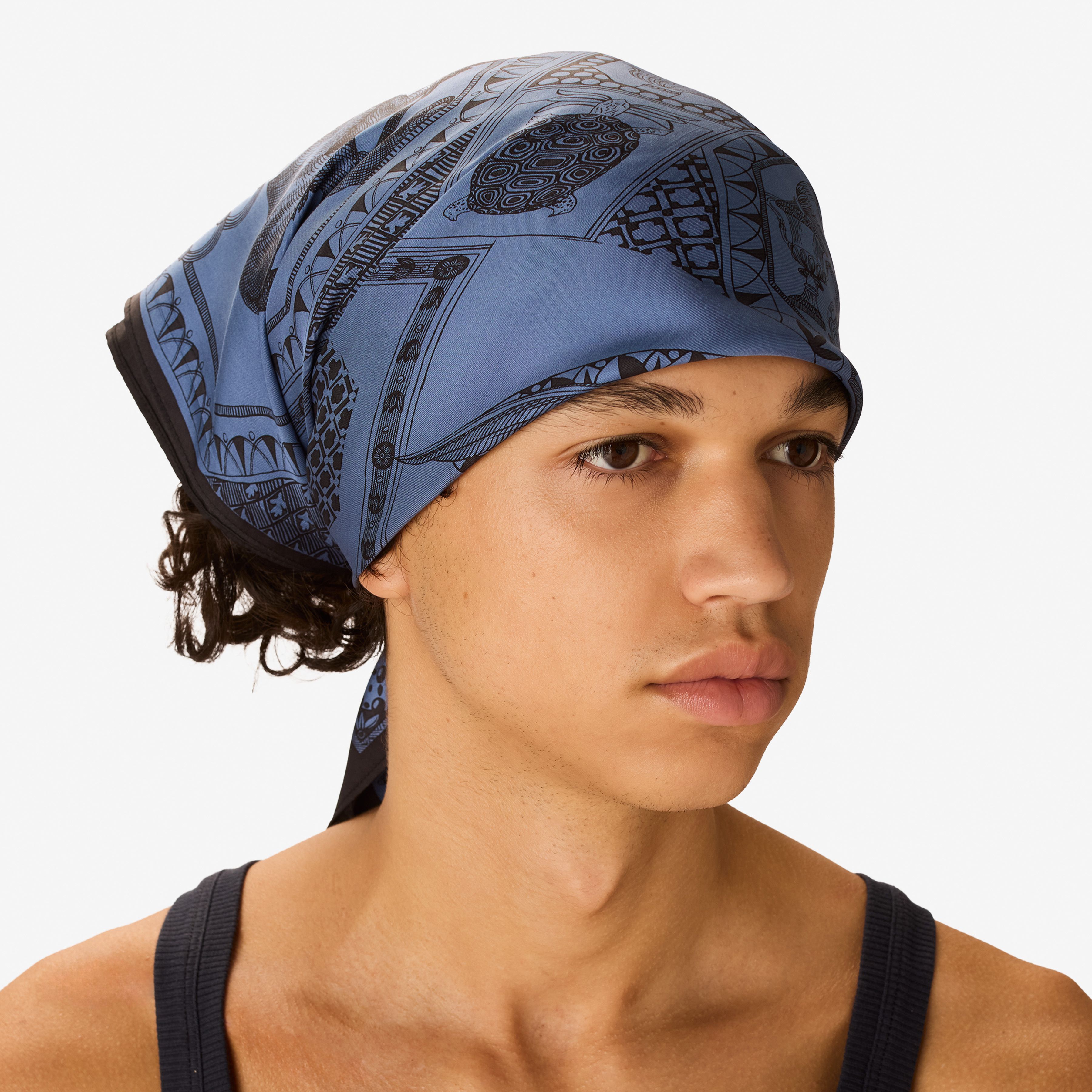 Square 65 - Barocco - Blue