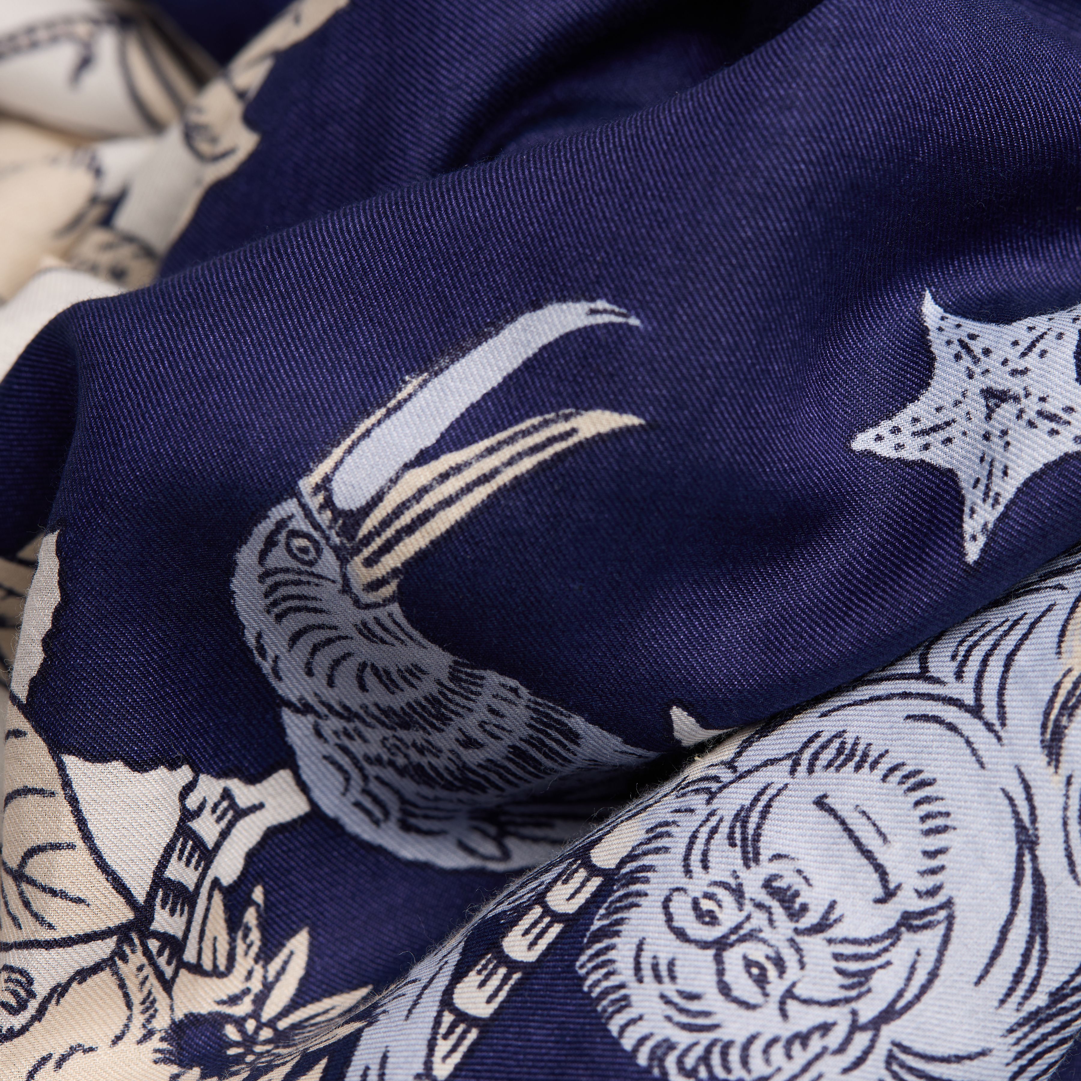 Scarf 100 - Atlas - Navy
