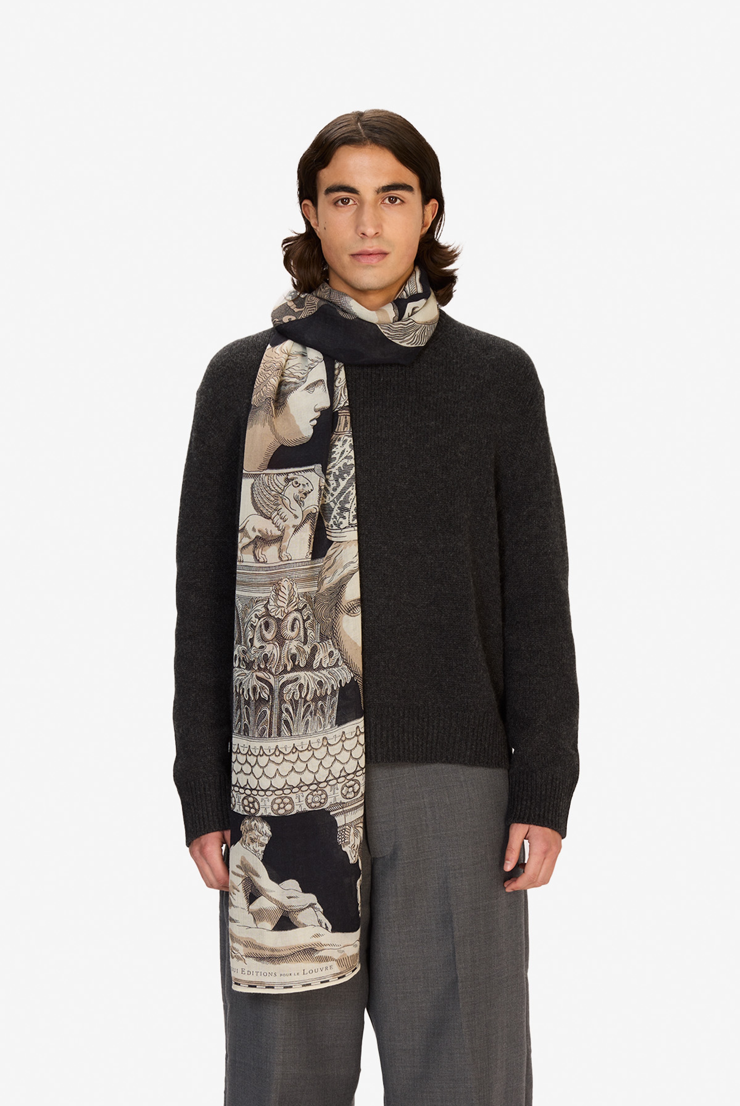 Scarf 80 - Archives - Black