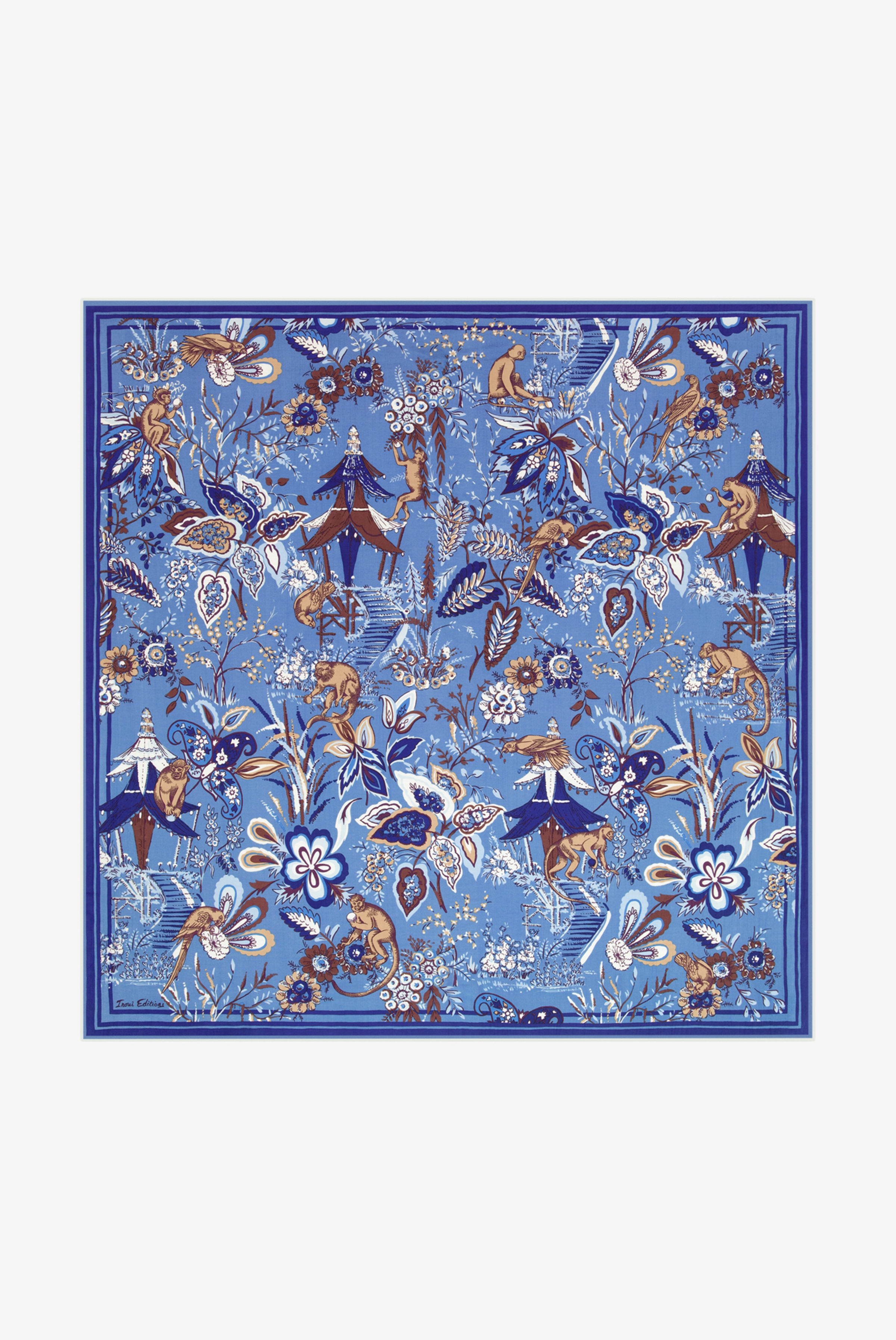 Square 130 - Pagode - Blue