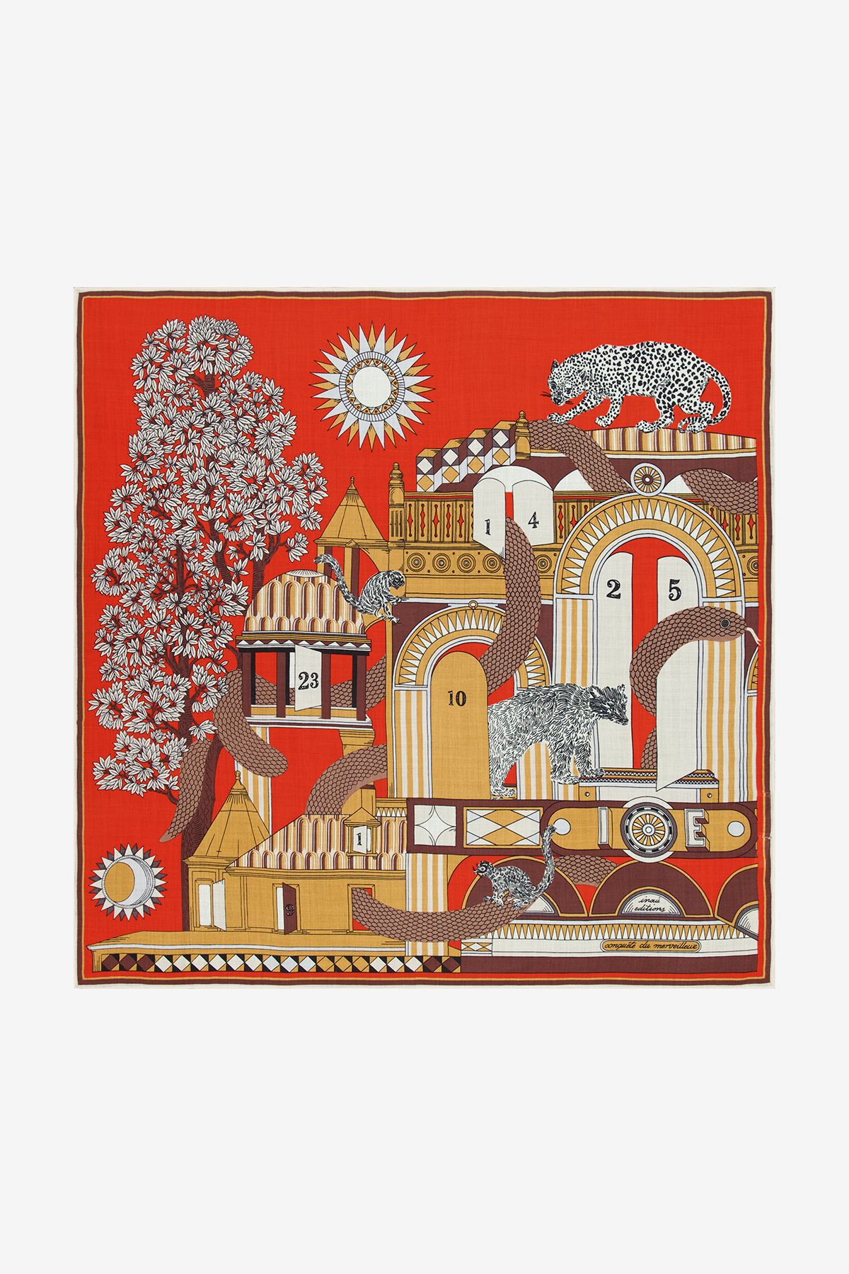 Square 100 - Nicolas - Red
