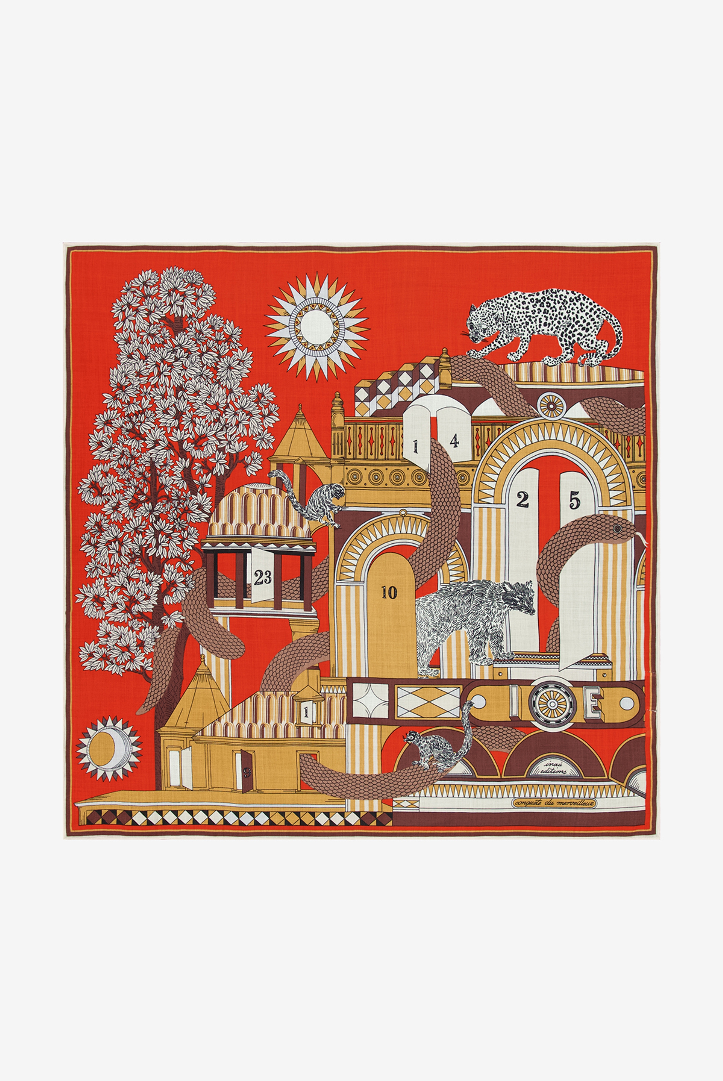 Square 100 - Nicolas - Red