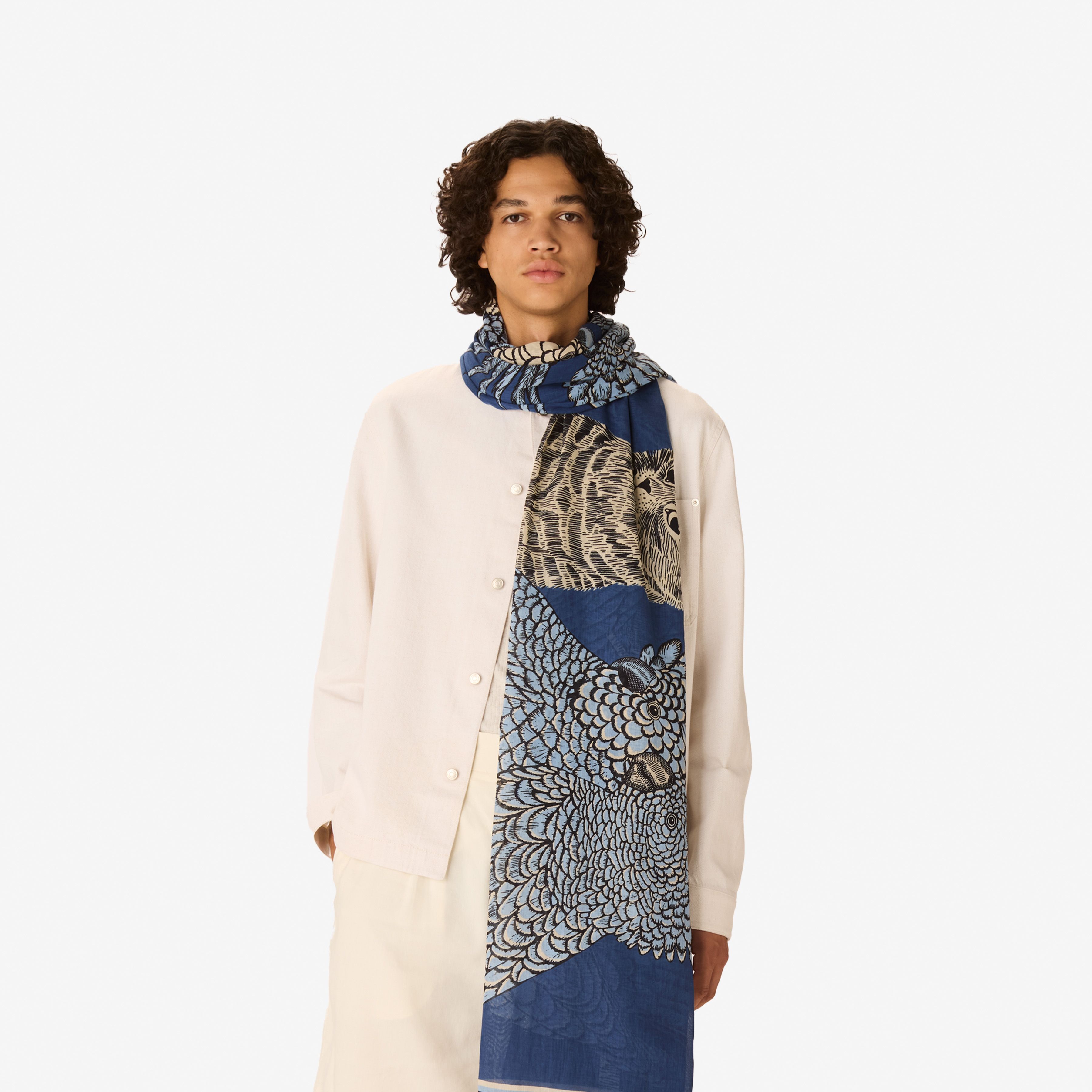 Scarf 100 - Caracat - Blue