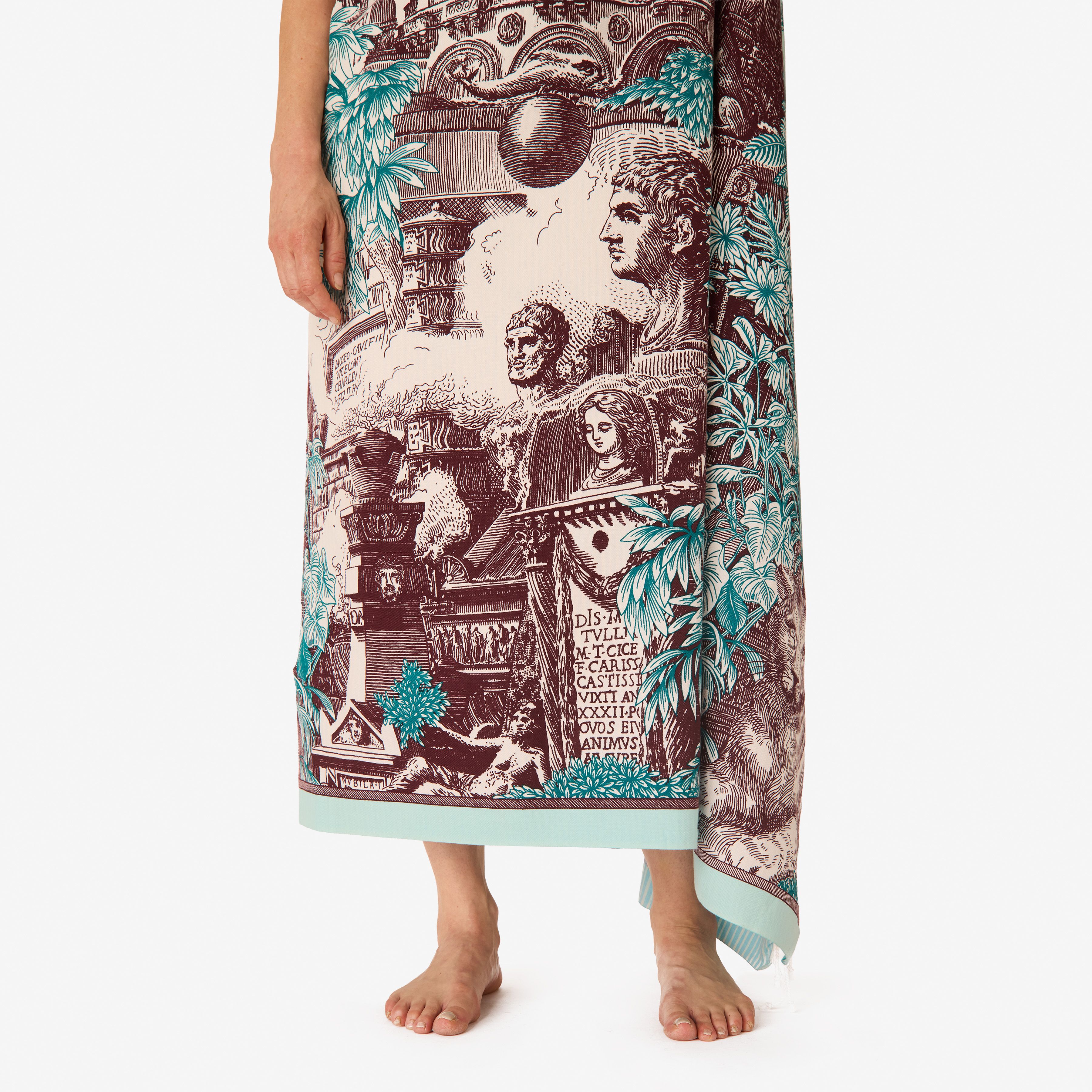 Fouta Towel 140 - Piranesi - Turquoise